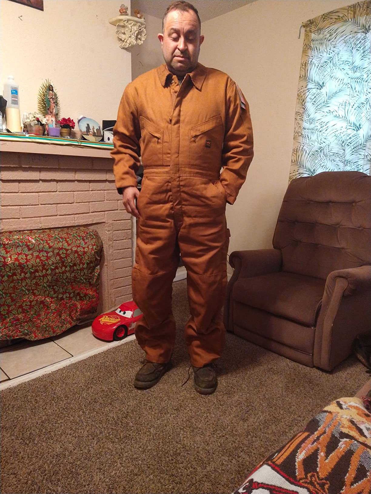 Walls Men's Zero-Zone Duck Insulated Coverall customer photo 2