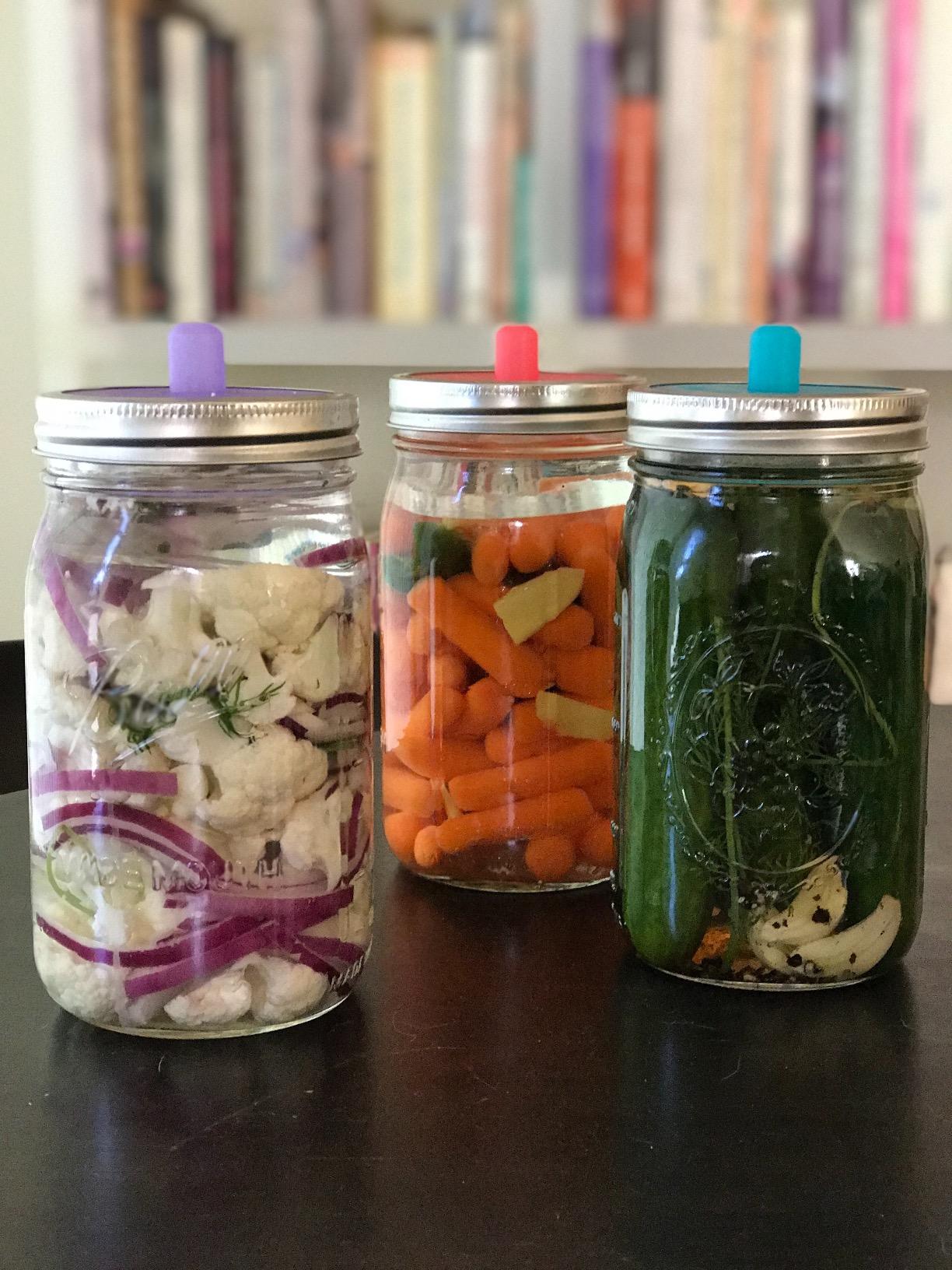 Wide Mouth Pickle Pebbles Canning Weight, 4PK customer photo 2