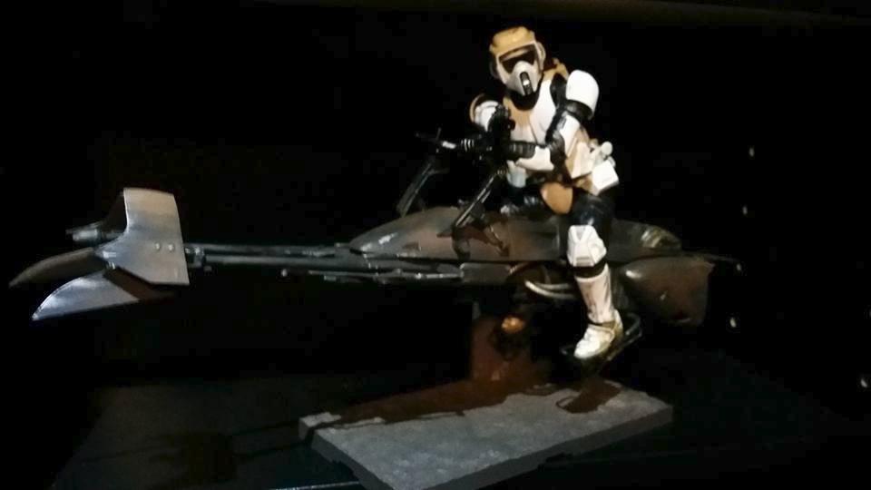 Hobby Star Wars 1/12 Scout Trooper & Speeder Bike Star Wars customer photo 1