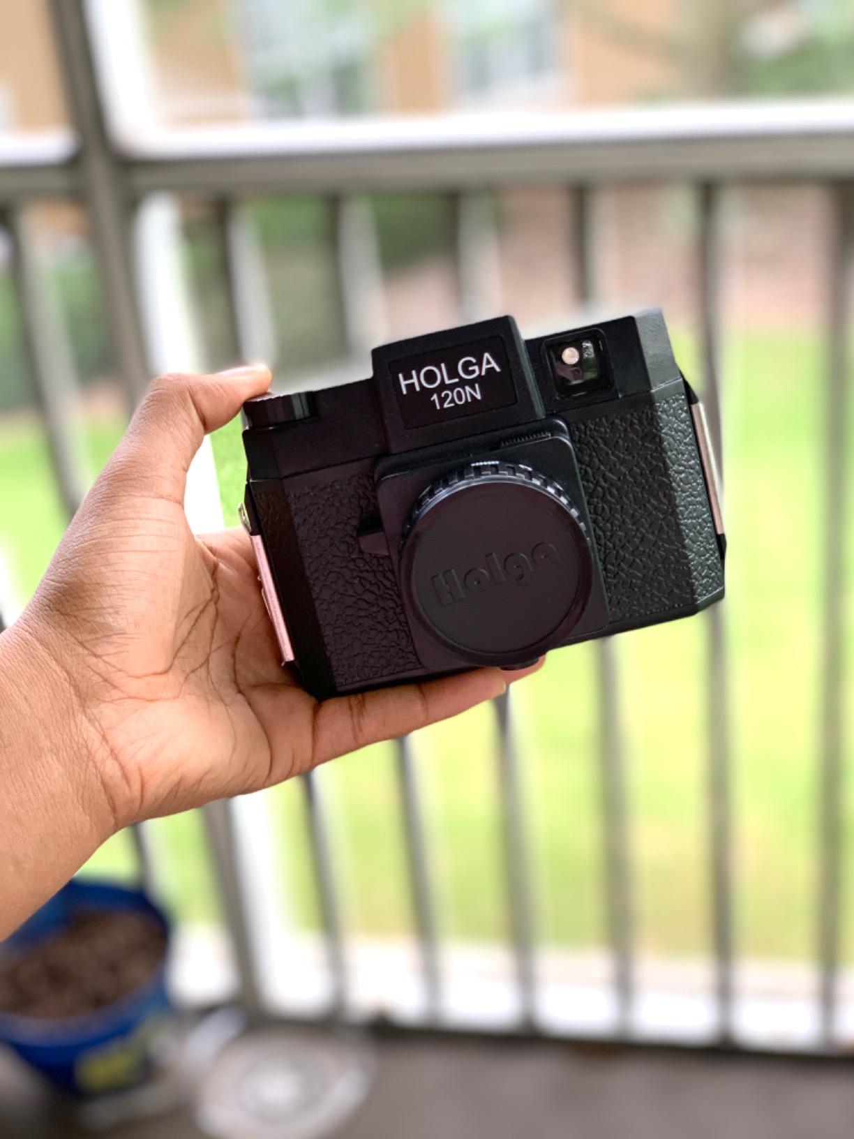 Holga 120N Medium Format Film Camera (Black) with Ilford HP5 Plus Black and White Negative Film 120mm Single Roll customer photo 2