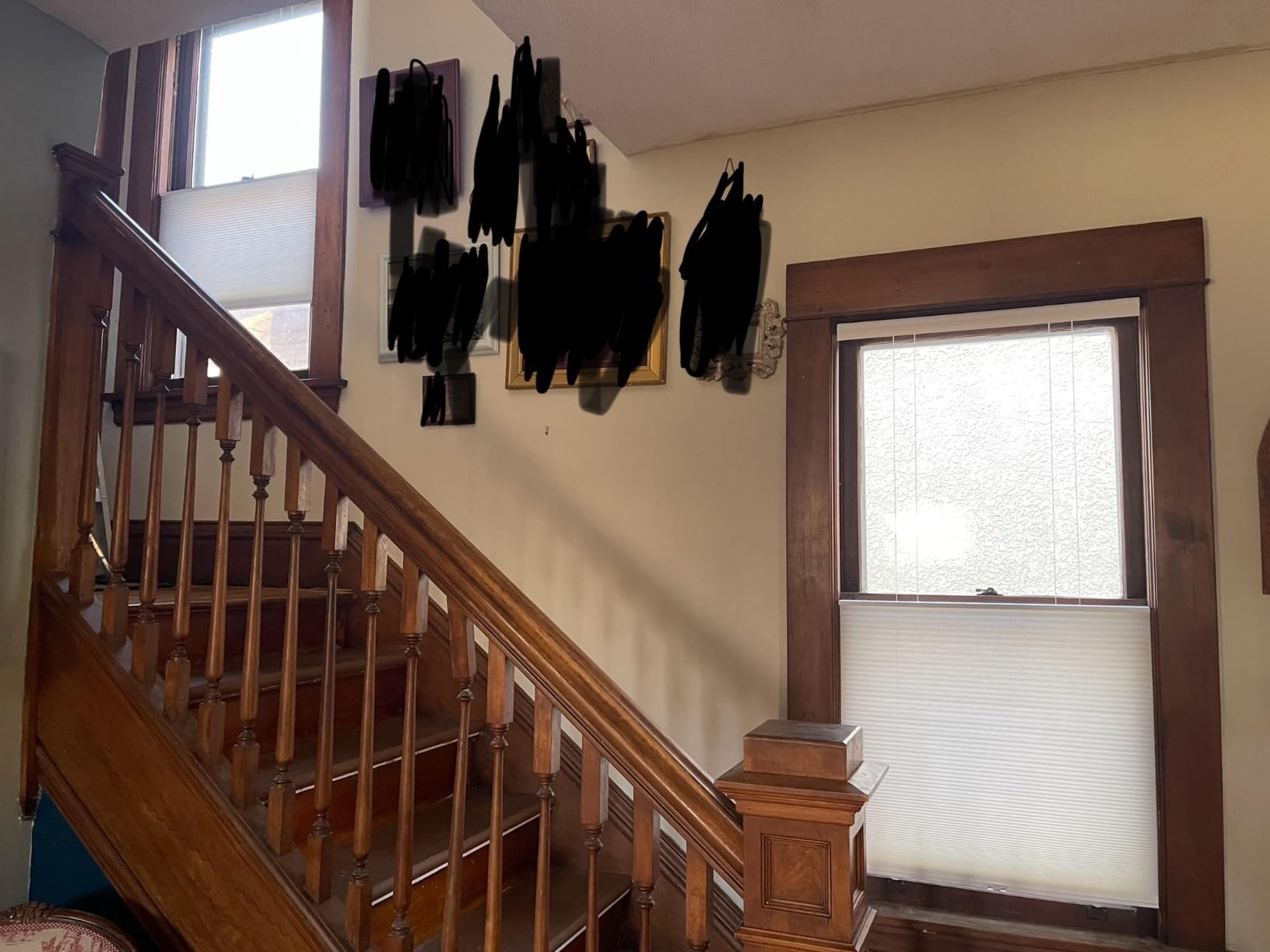 Cordless Cellular Pleated Shades, 35 x 64 in, White, Light Filtering customer photo 2