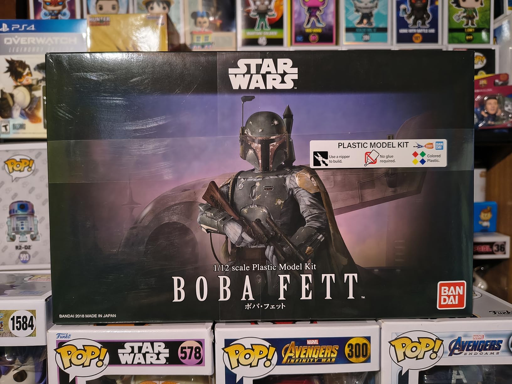 Bandai Hobby - Star Wars - Boba Fett, Bandai Spirits Star Wars Character 1/12 Model Kit customer photo 1