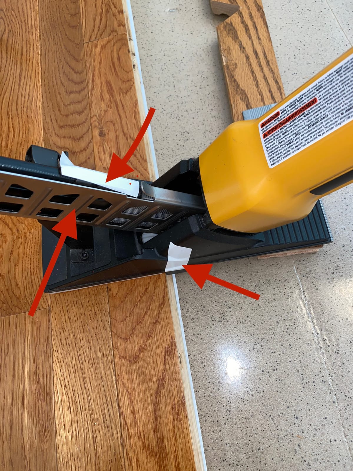 Bostitch Staples Flooring Pneumatic Nailer customer photo 1