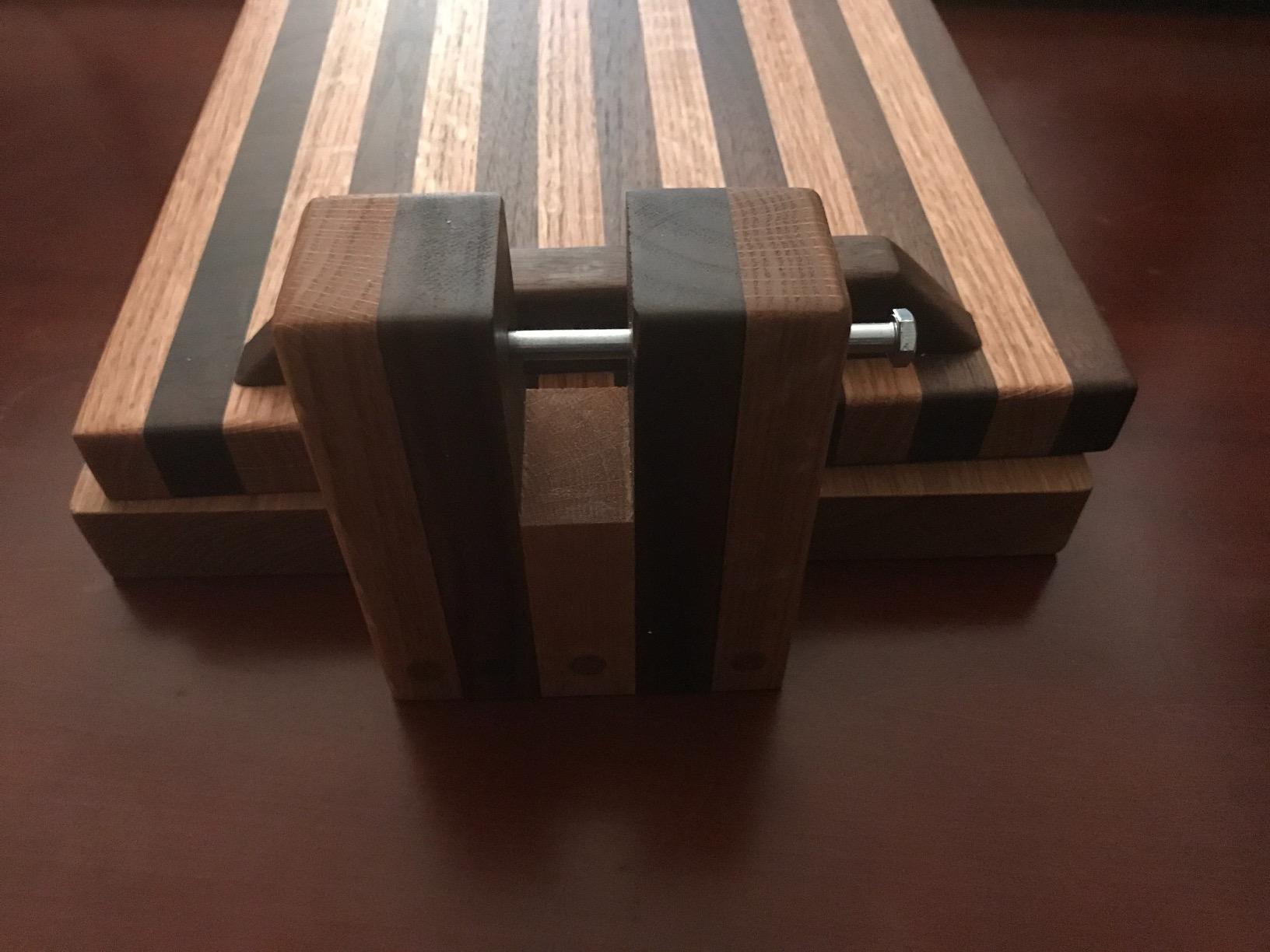 8 Inch Oak & Walnut Tortilla Press – Handmade Hardwood Tortilla Maker by Central Coast Woodworks customer photo 2