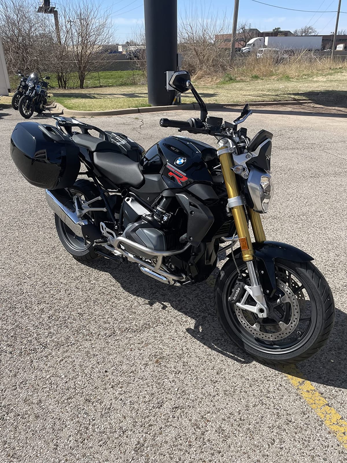 Heavy Duty Motorcycle Cover - Motorcycle Covers Waterproof Outdoor Storage - Motorcycle Cover Waterproof Outdoor - Dirt Bike Covers (Black, Large) customer photo 2