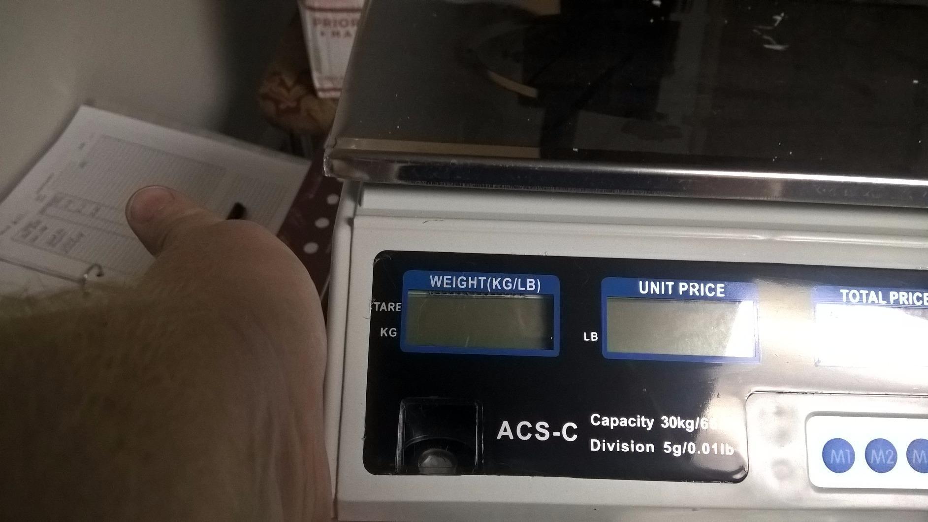 Safstar Electronic Price Computing Scale LCD Digital Commercial Food Meat Weighting Scale 66 Ib Capacity customer photo 2