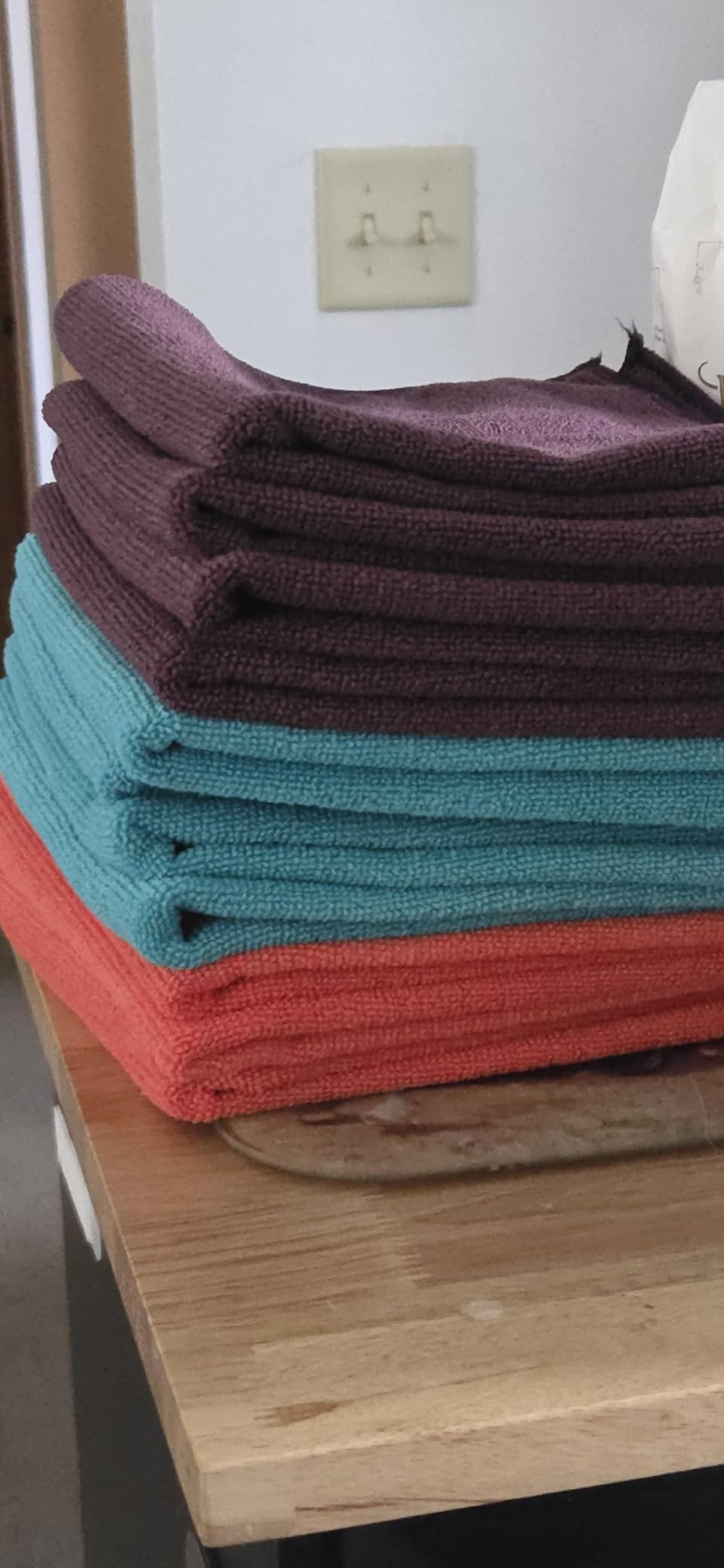 MW Pro Microfiber Cleaning Cloth | Blue | 12 Pack | 16” x 16” | All Purpose Microfiber Towels - Clean, Dust, Polish, Scrub, Absorbent customer photo 1