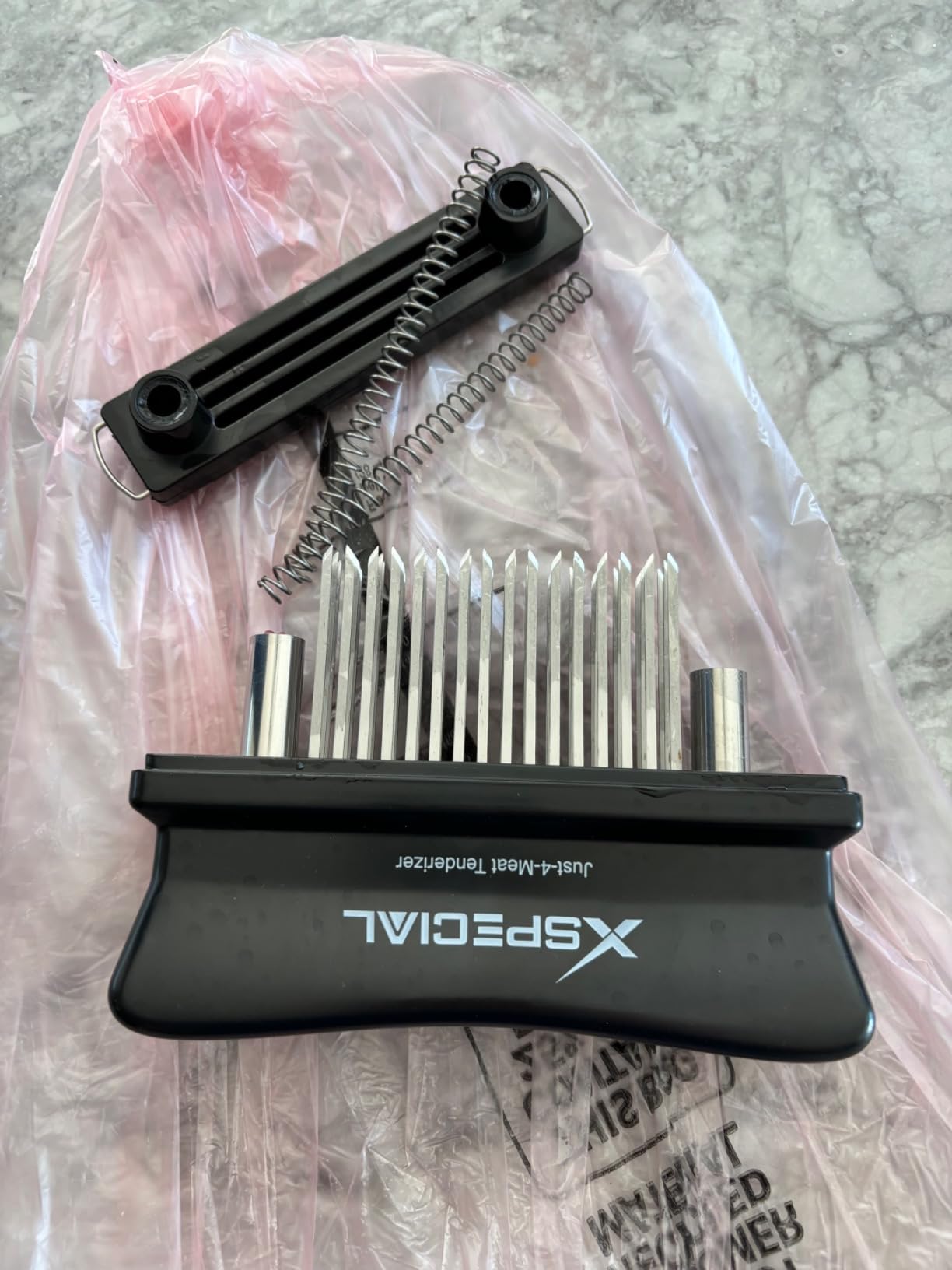 XSpecial 48-Blade Meat Tenderizer Tool – Stainless Steel, Detachable Design customer photo 1