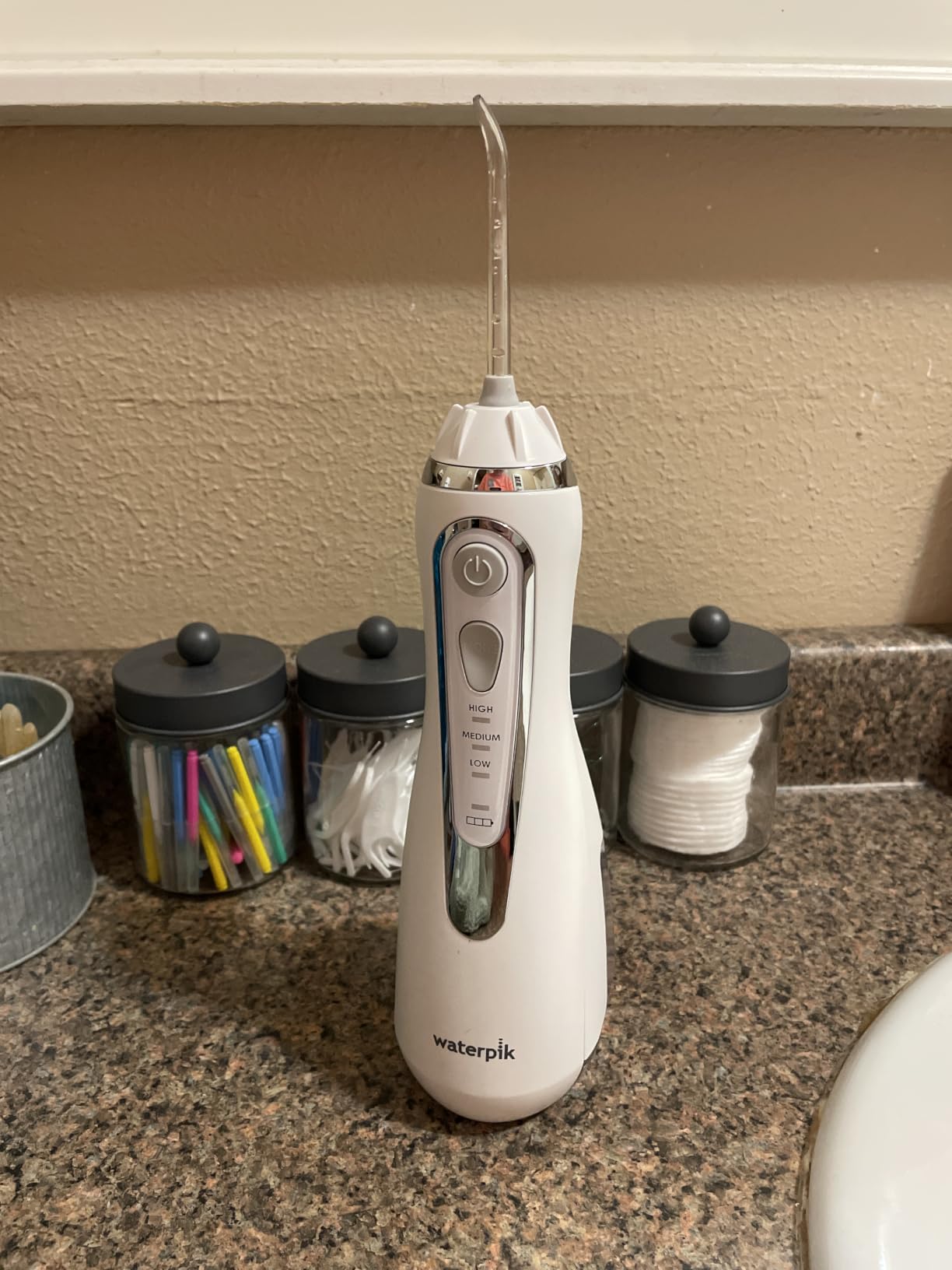 Waterpik Cordless Advanced Portable Water Flosser, Rechargeable, Blue customer photo 1