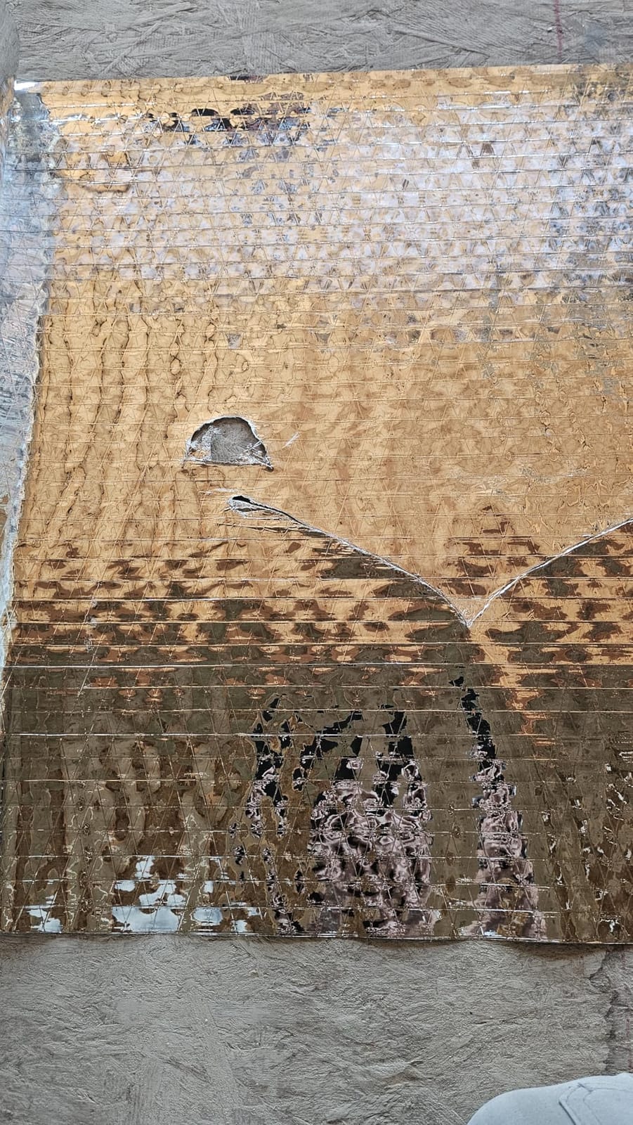 1000 sqft Diamond Radiant Barrier Solar Attic Foil Reflective Insulation 4x250 by AES customer photo 1