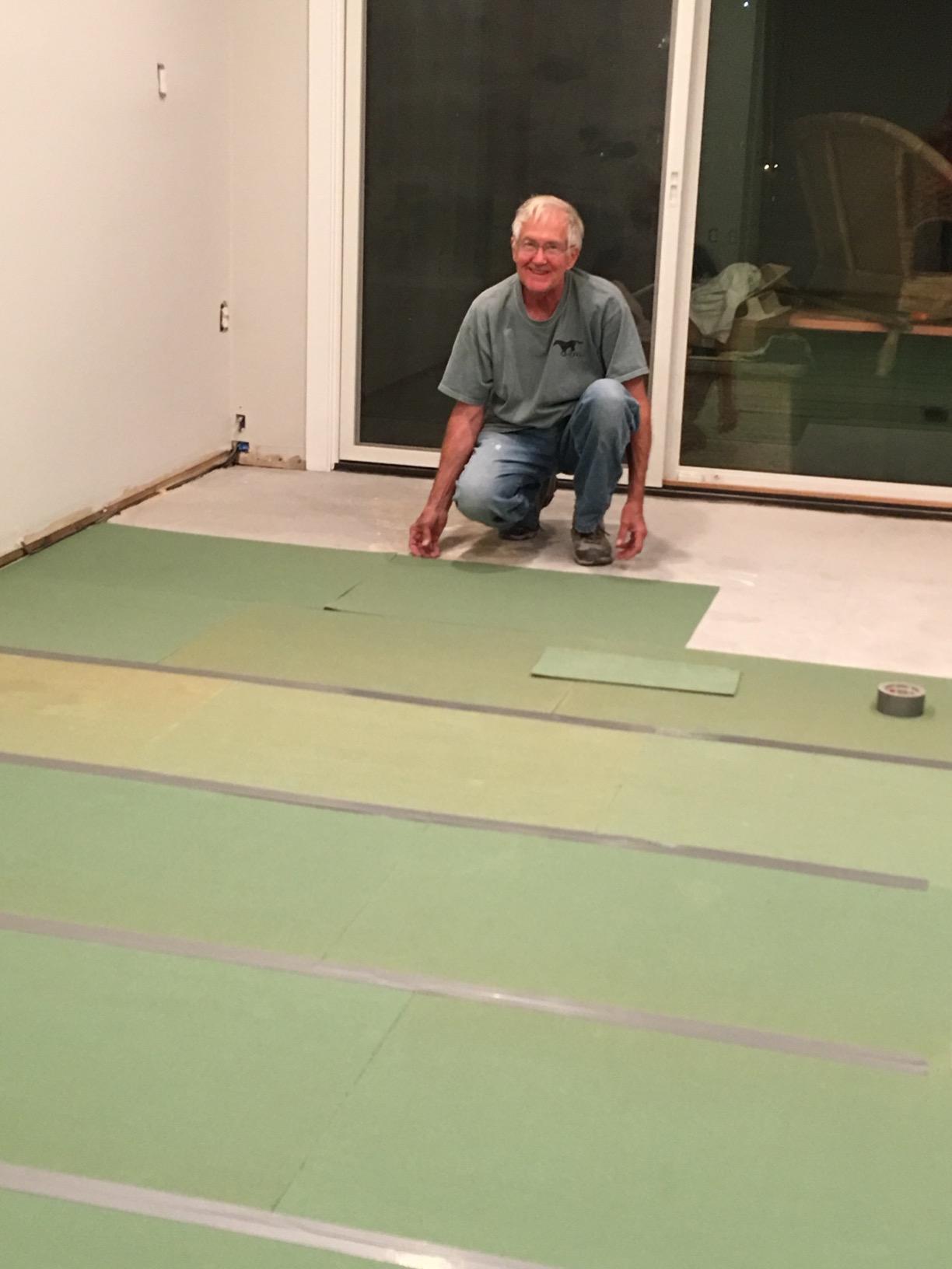Wood Fiber Flooring Underlayment, 6mm (1/4 Inch) Thickness - 90 Sq Ft, Natural Soundproofing Insulation, for Laminate, Vinyl, LVT, LVP, or Hardwood customer photo 1