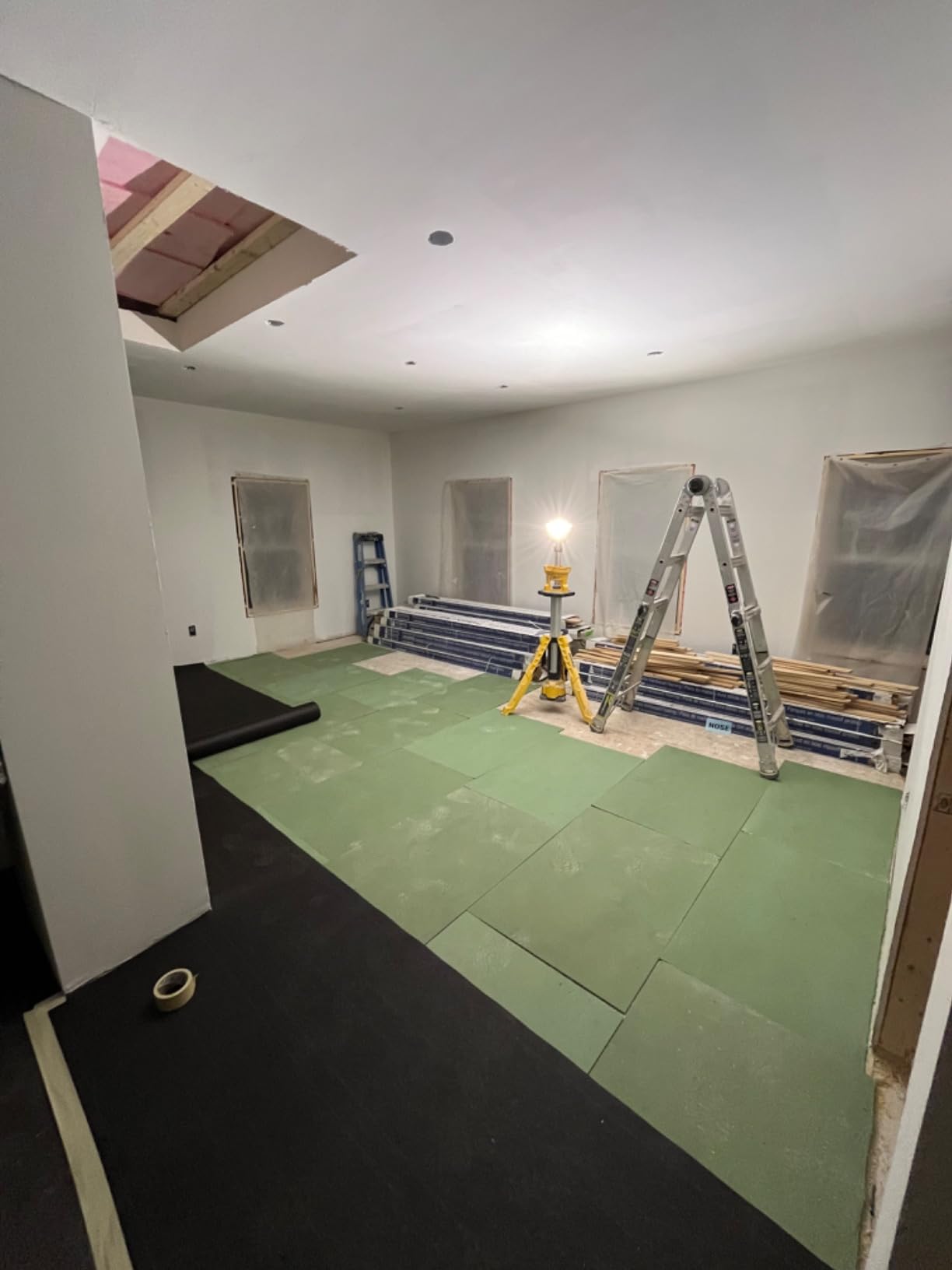 Wood Fiber Flooring Underlayment, 6mm (1/4 Inch) Thickness - 90 Sq Ft, Natural Soundproofing Insulation, for Laminate, Vinyl, LVT, LVP, or Hardwood customer photo 2