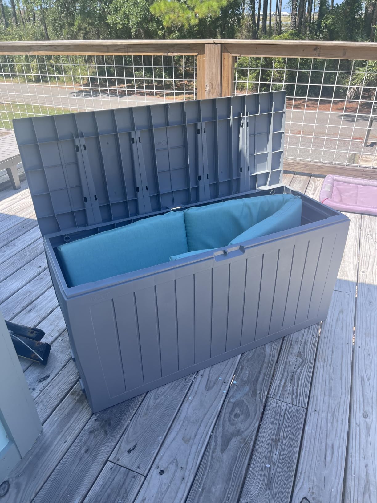 Keter Marvel 71 Gal Outdoor Storage Box for Patio and Pool Accessories customer photo 2