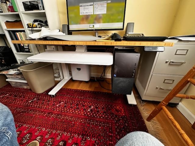 VIVO Black Under Desk 25 x 10 in Keyboard Tray, MOUNT-KB03B customer photo 2