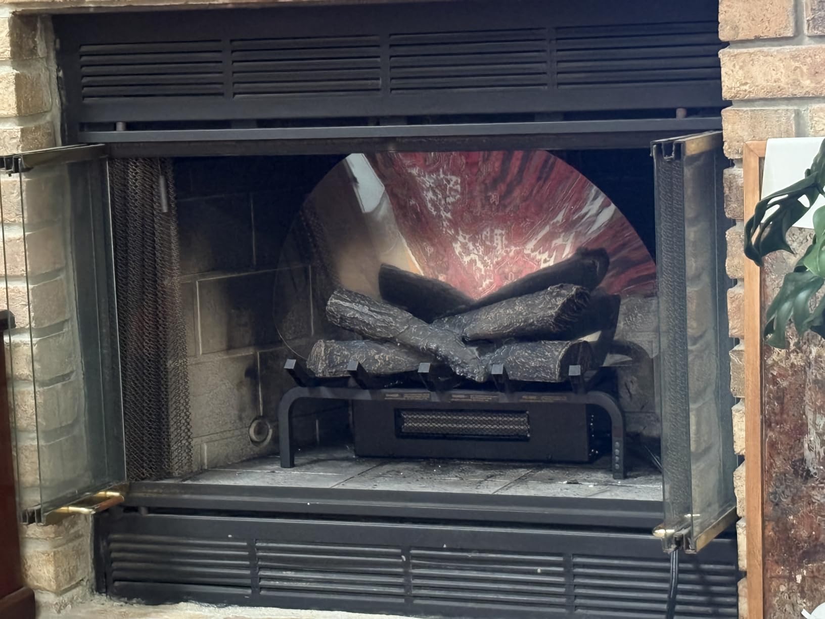 Dimplex Revillusion Electric Fireplace Log Insert - 20 Inch Faux Wooden Logs, Plug in Electric Heater; Remote Control Included - Supplemental Zone Heat | Model #RLG20 customer photo 1