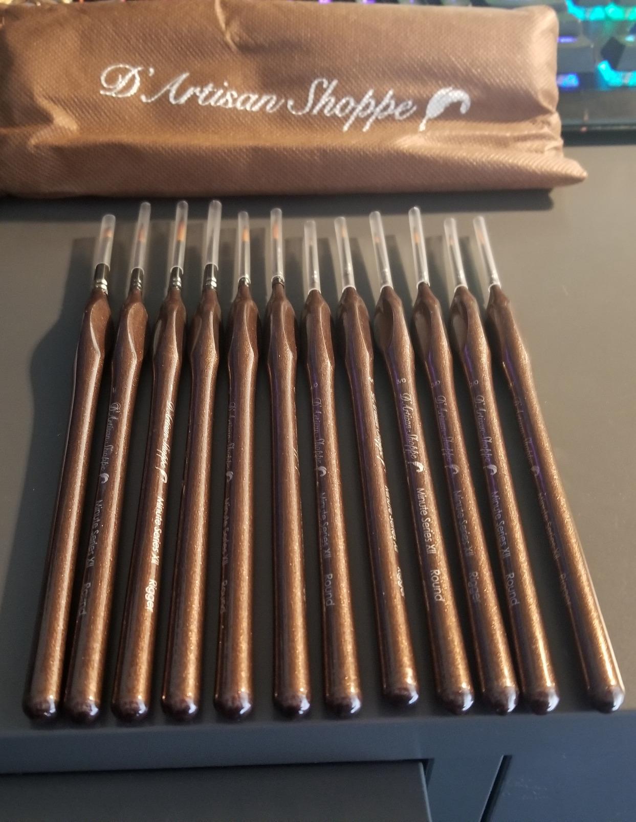 D'Artisan Shoppe Miniature Paint Brushes, Fine Detail Brushes for Models customer photo 1