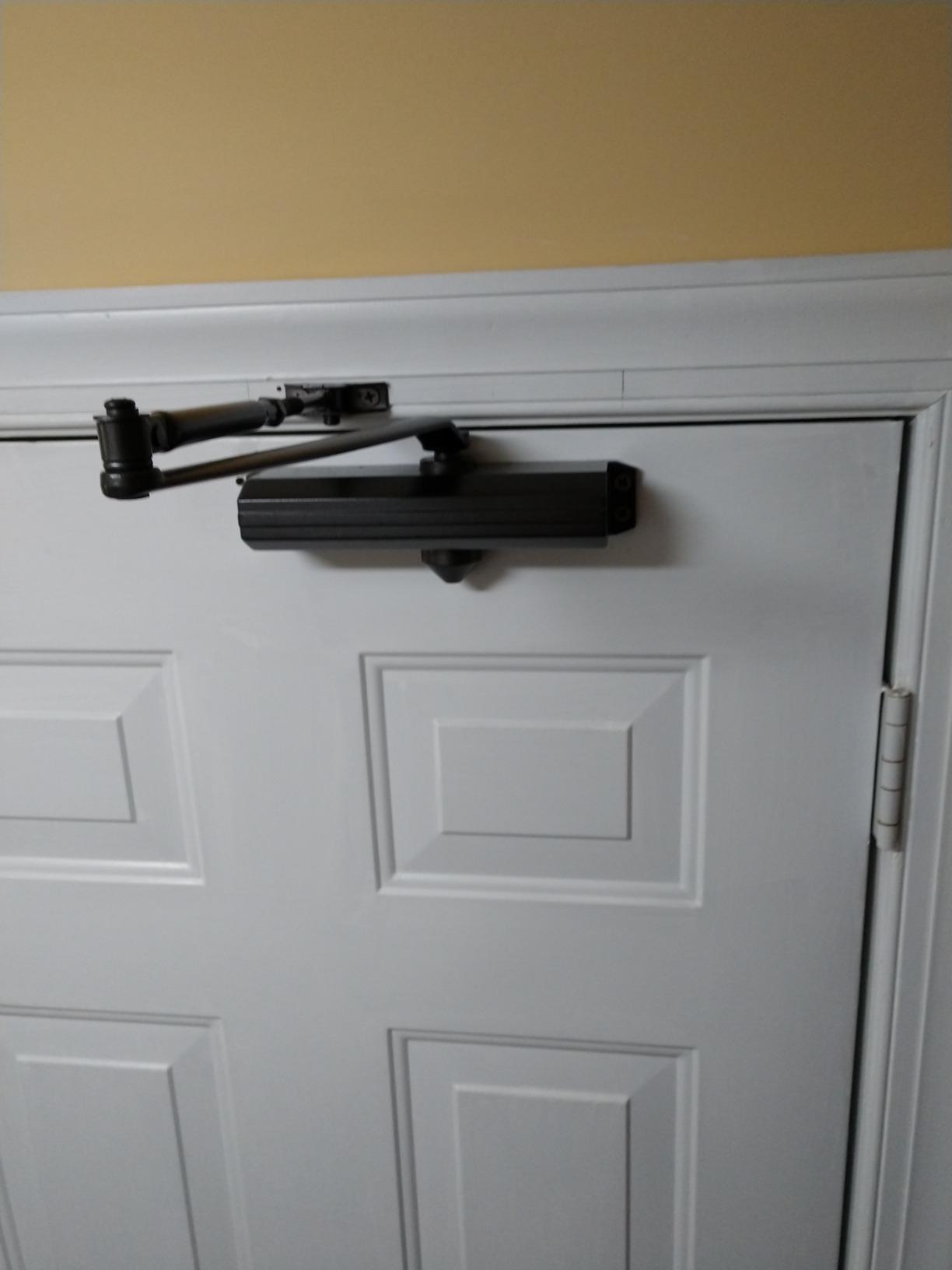 Dynasty 1614 Series Door Closer, Sprayed Duronotic Bronze, Spring 1-4, ADA customer photo 1