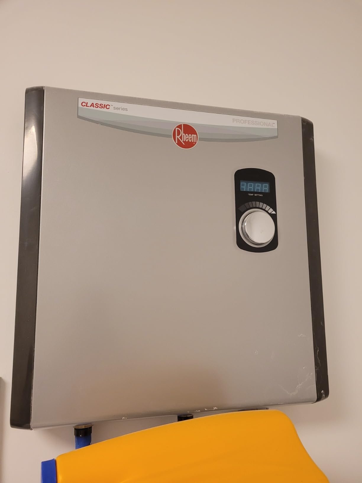 Rheem RTEX-24 24kW 240V Electric Tankless Water Heater, Gray customer photo 1