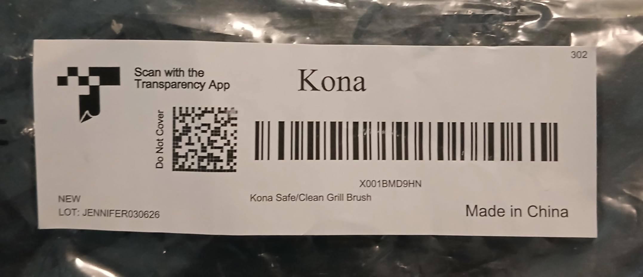 Kona Safe/Clean Bristle-Free Grill Brush - Stainless Steel BBQ Cleaner customer photo 1