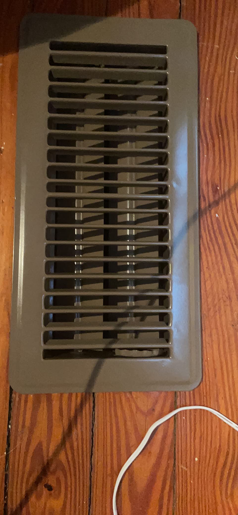 Rocky Mountain Goods Brown Floor Register Vent for 4-Inch by 10-Inch Vent Openings (Item Dimensions 11.5