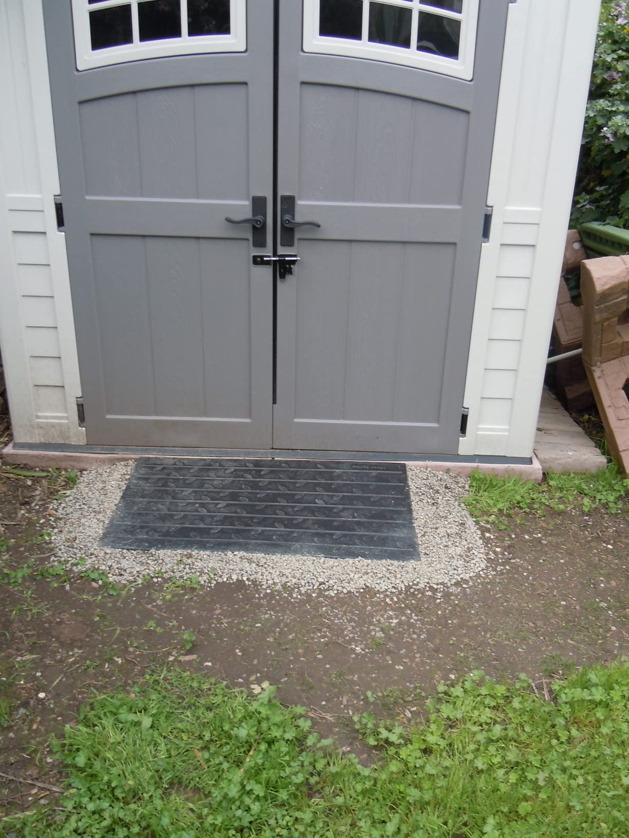 Silver Spring Rubber 3-Channel Threshold Ramp, 600 lb Capacity, 3 in Rise customer photo 1