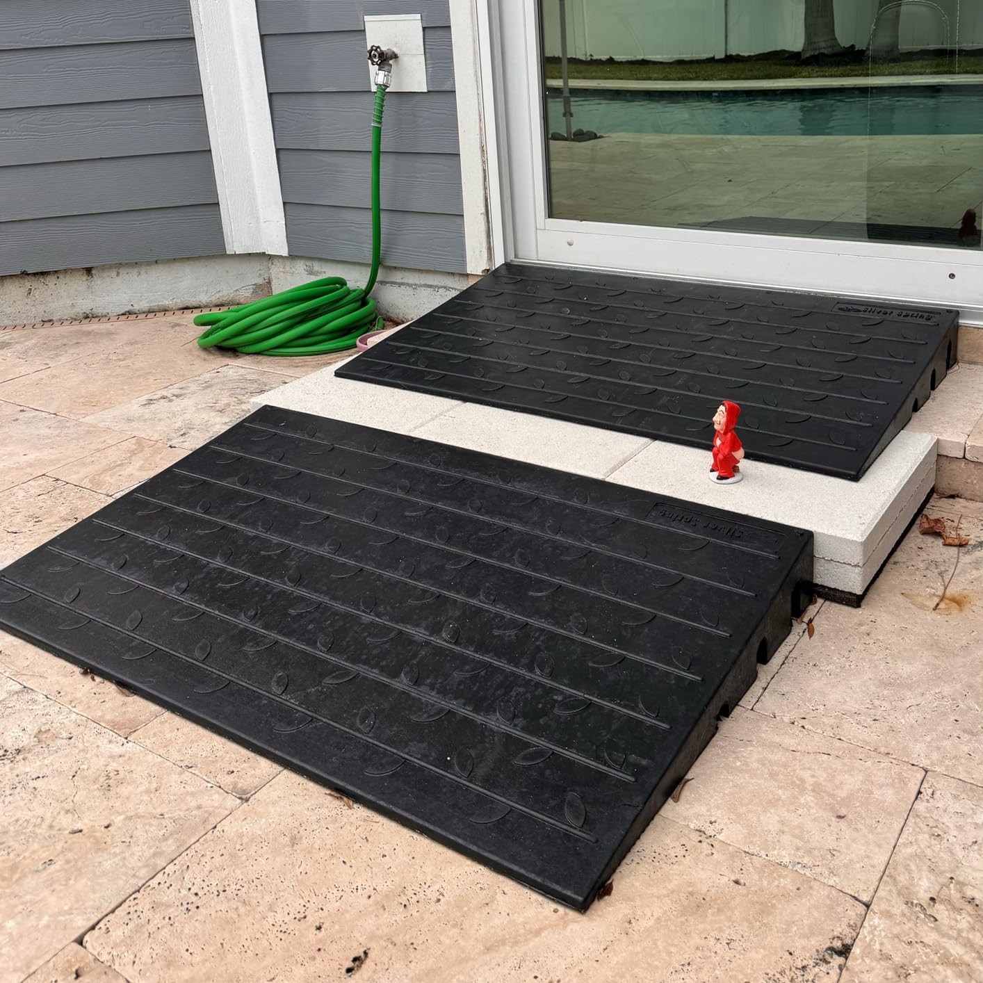 Silver Spring Rubber 3-Channel Threshold Ramp, 600 lb Capacity, 3 in Rise customer photo 2