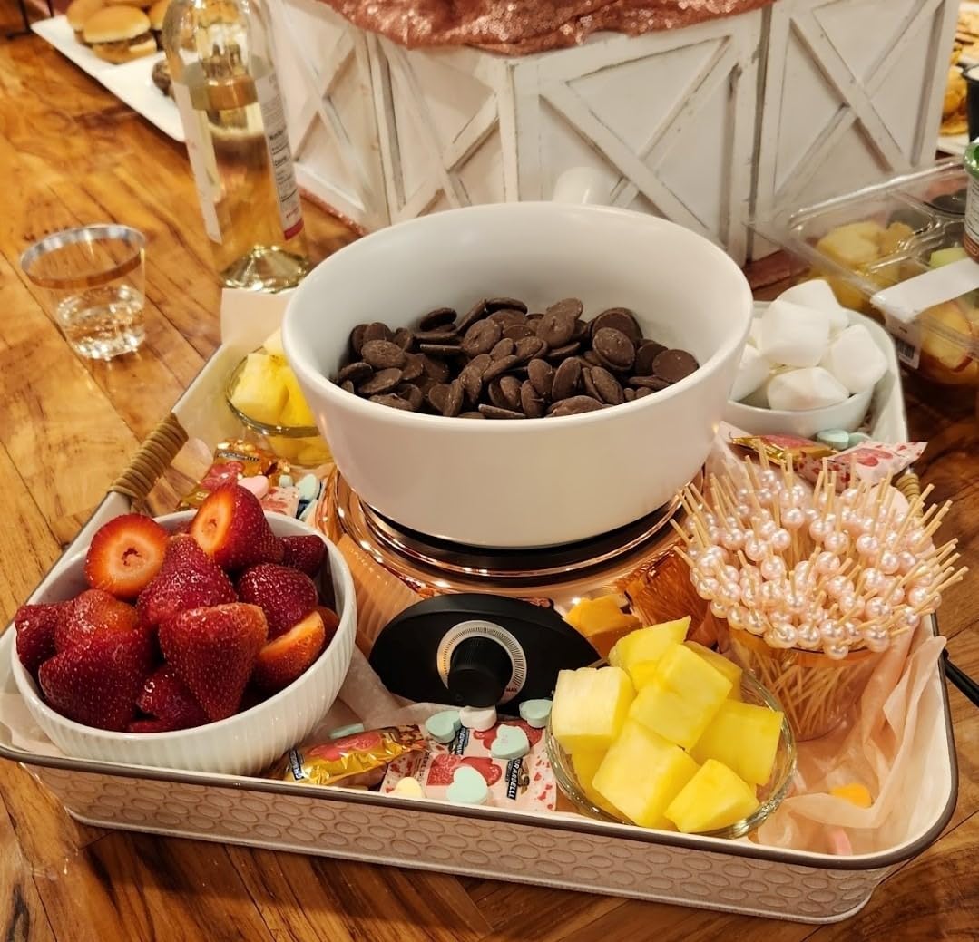 Artestia Electric Dip Warmer & Fondue Pot with Adjustable Temperature customer photo 1