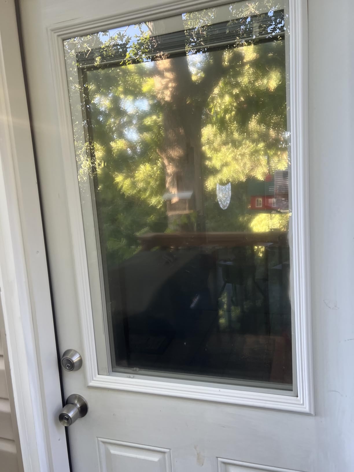 LEMON CLOUD Window Privacy Film, Tulip Stained Glass Sticker 17.5″ x 78.7″ customer photo 2