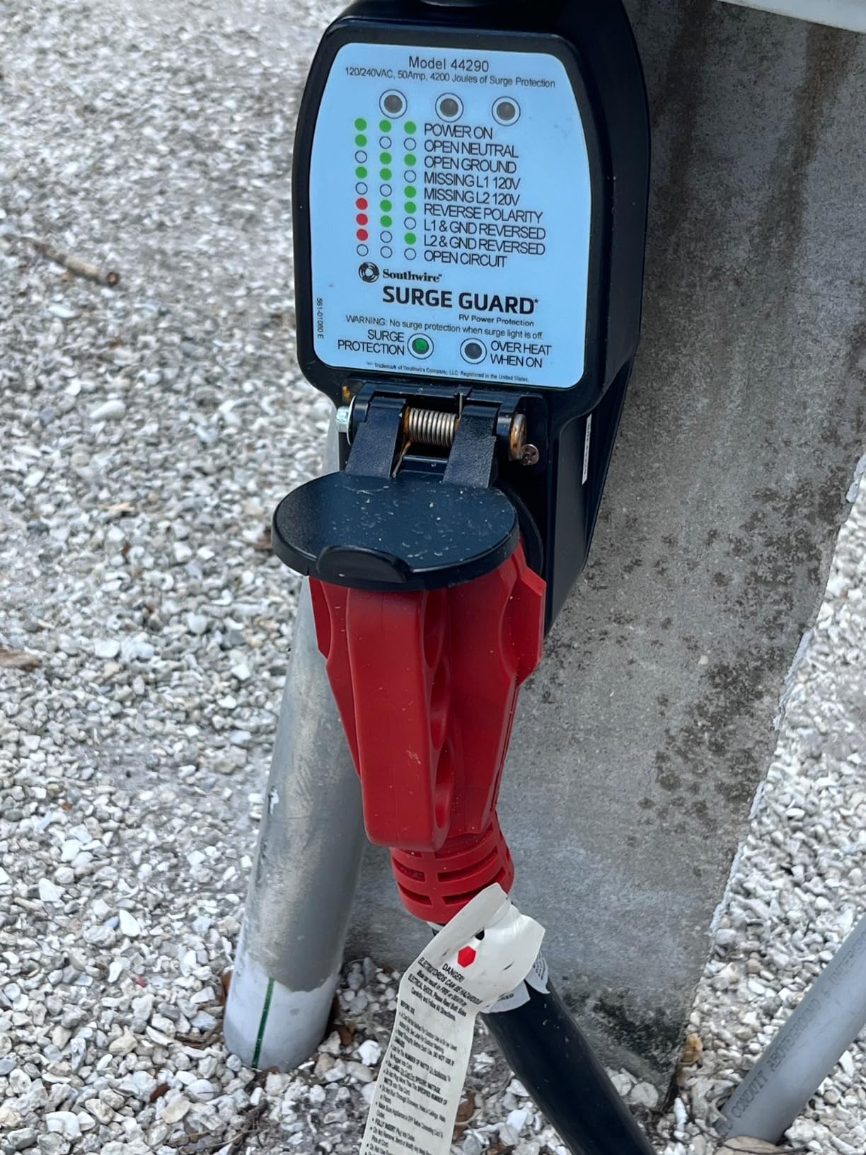 Surge Guard 44290 Portable Surge Protector - 120/240V, 50A customer photo 2