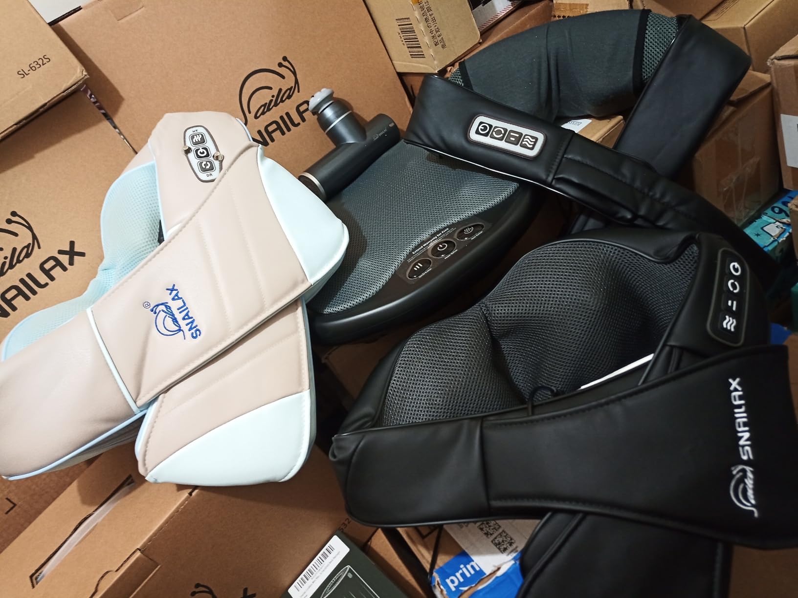 Shiatsu Neck & Shoulder Massager with Heat, Deep Tissue Back Massager customer photo 2