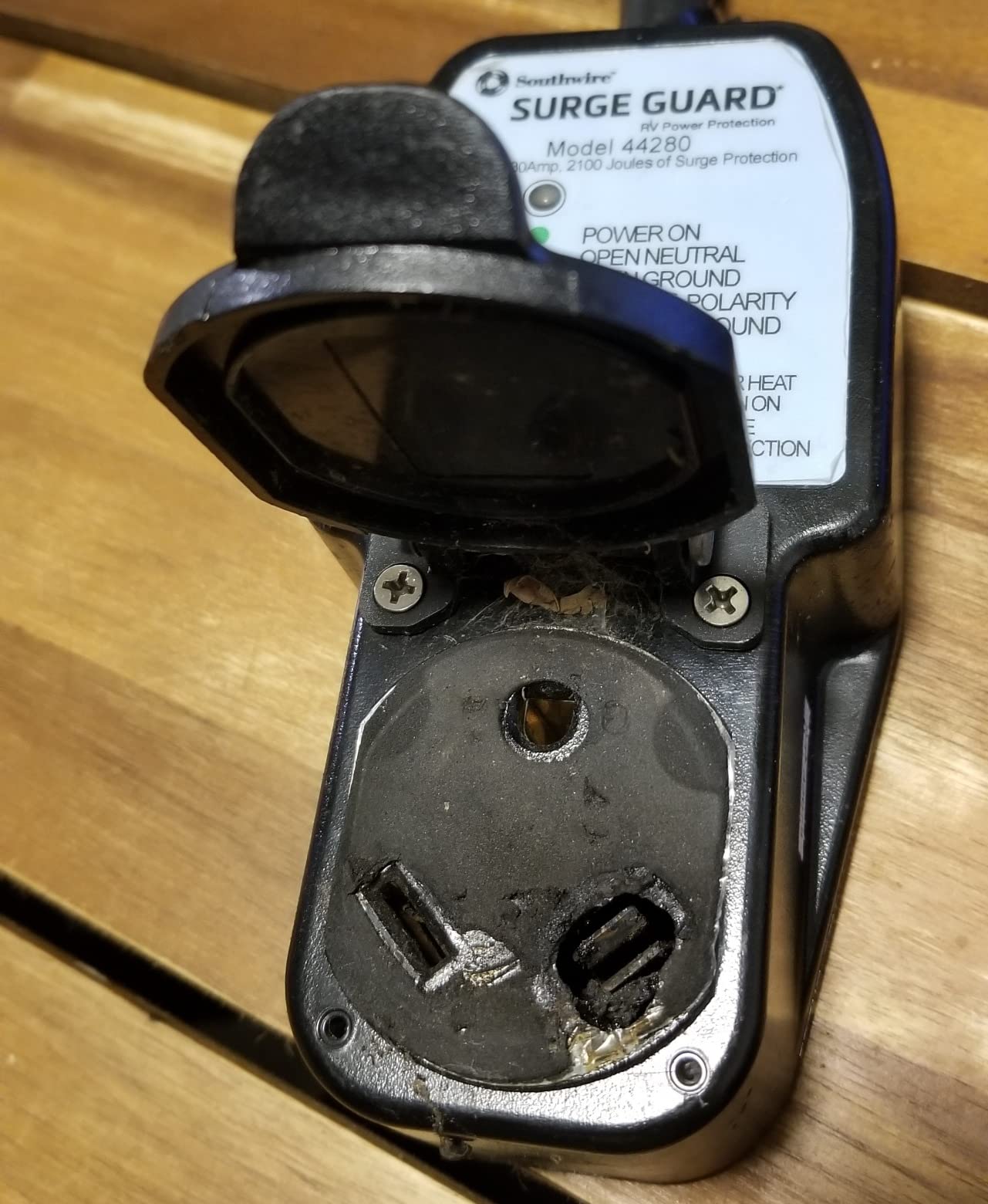 Southwire Surge Guard™ 30 Amp Portable RV Surge Protector with Enhanced Diagnostics, 2100 Joules, 44280 customer photo 1