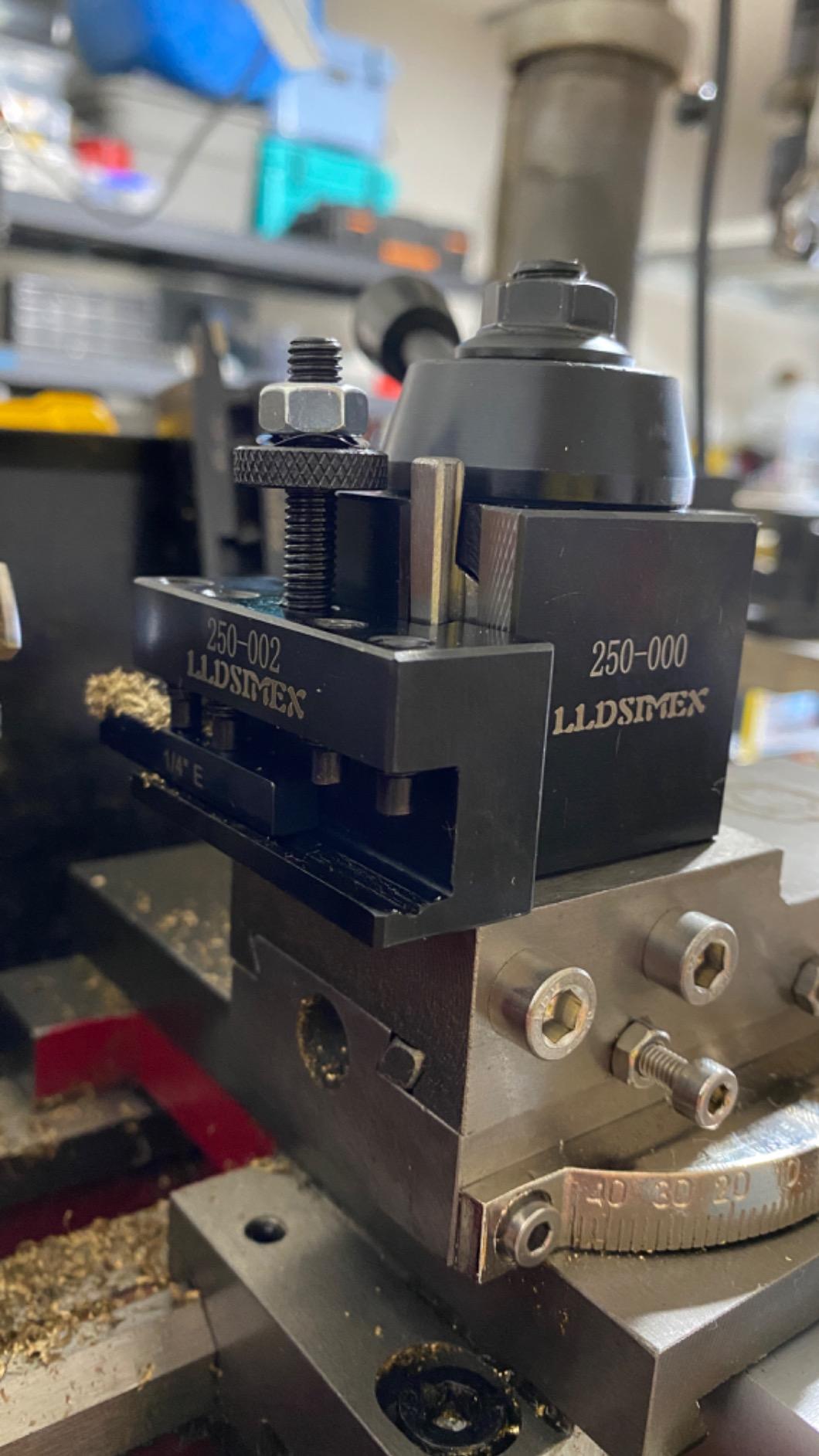 0XA Quick Change Tool Post Set For Mini Lathe customer photo 2
