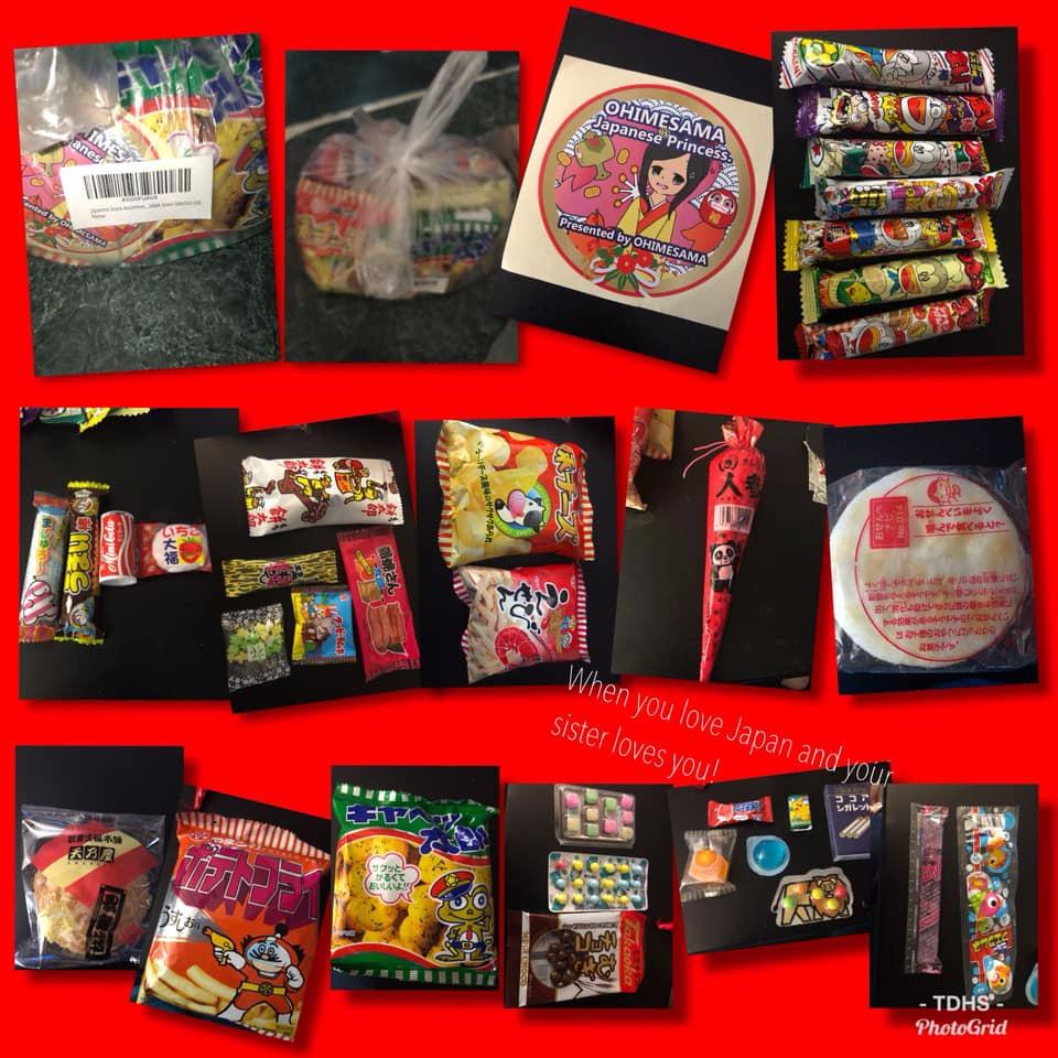 Japanese Snack Assortment 35 pcs of 27 types Full of