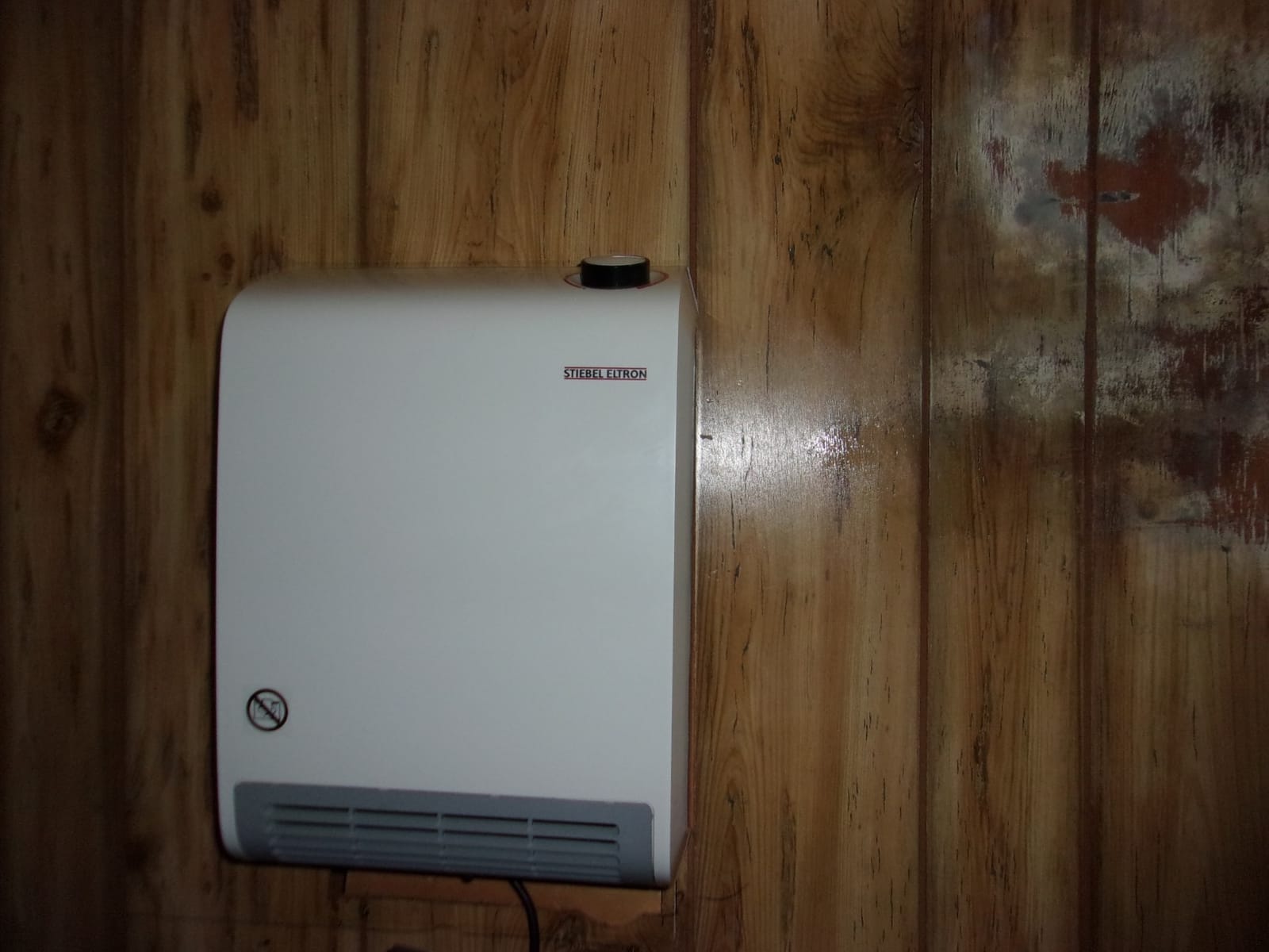 Stiebel Eltron CK Trend Wall-Mounted Fan Heater, 1500W, 120V, plug-in | CK 150-1 Trend; Made in Germany; plugs into 120V outlet; includes cord & plug; frost protection; temperature adjustment knob customer photo 1