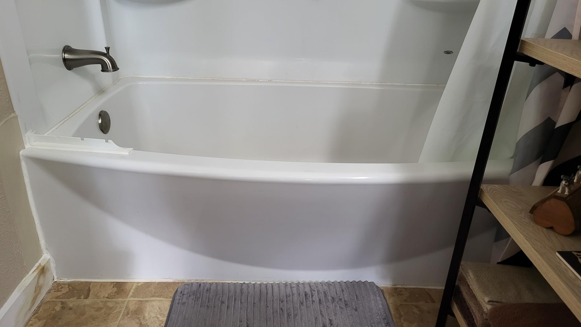 CleanCut Step Tub Conversion Kit, White, Large customer photo 2