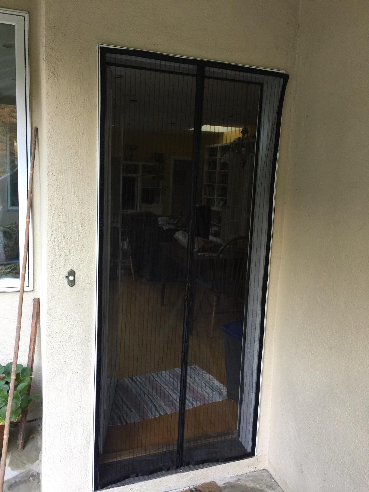 MAGZO Magnetic Screen Door Fits Door Size 32