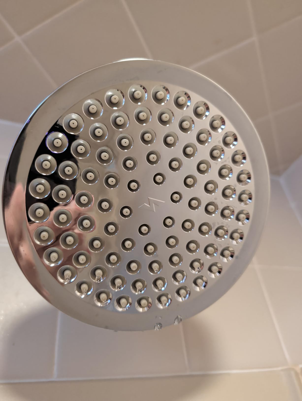 SparkPod Rain Shower Head, 6 Inch Round, Luxury Polished Chrome Finish customer photo 2
