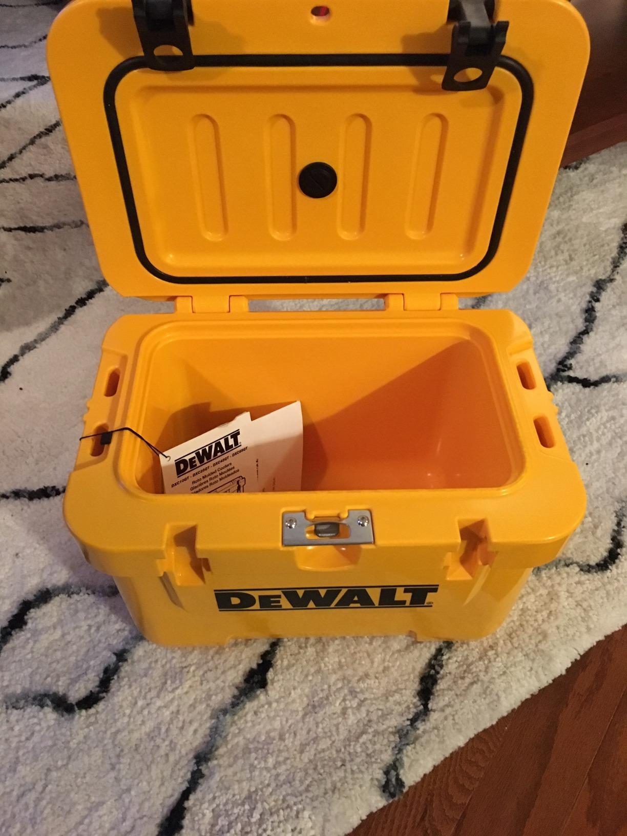 DEWALT 65 Qt Hard Sided Thick Wall Insulated Portable Ice Chest-Cooler customer photo 1