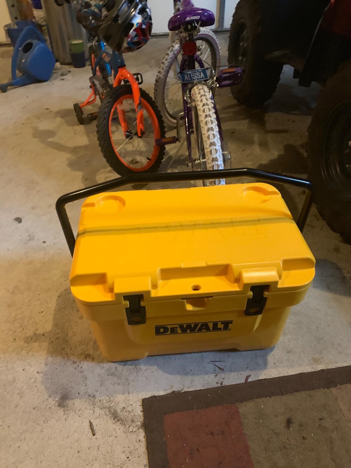 DEWALT 65 Qt Hard Sided Thick Wall Insulated Portable Ice Chest-Cooler customer photo 2