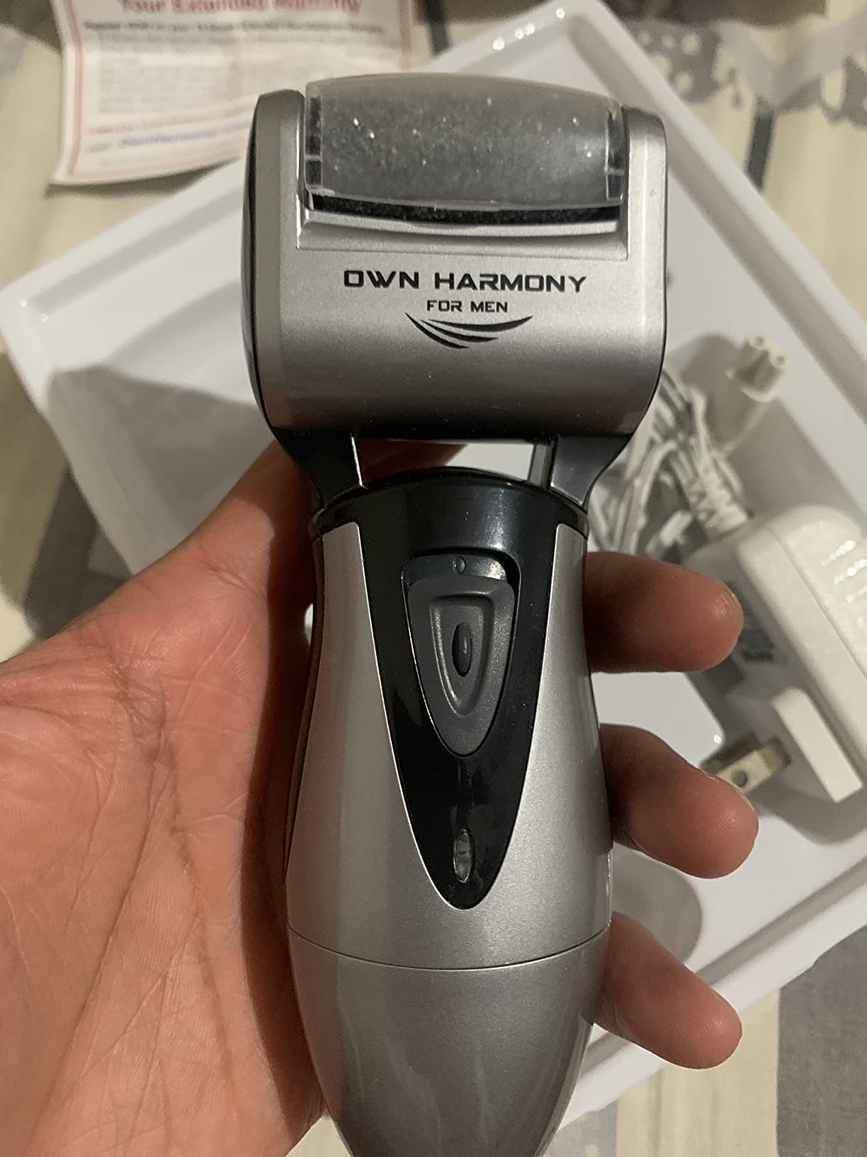 Own Harmony Electric Callus Remover - Rechargeable Foot File Pedicure Tool customer photo 1