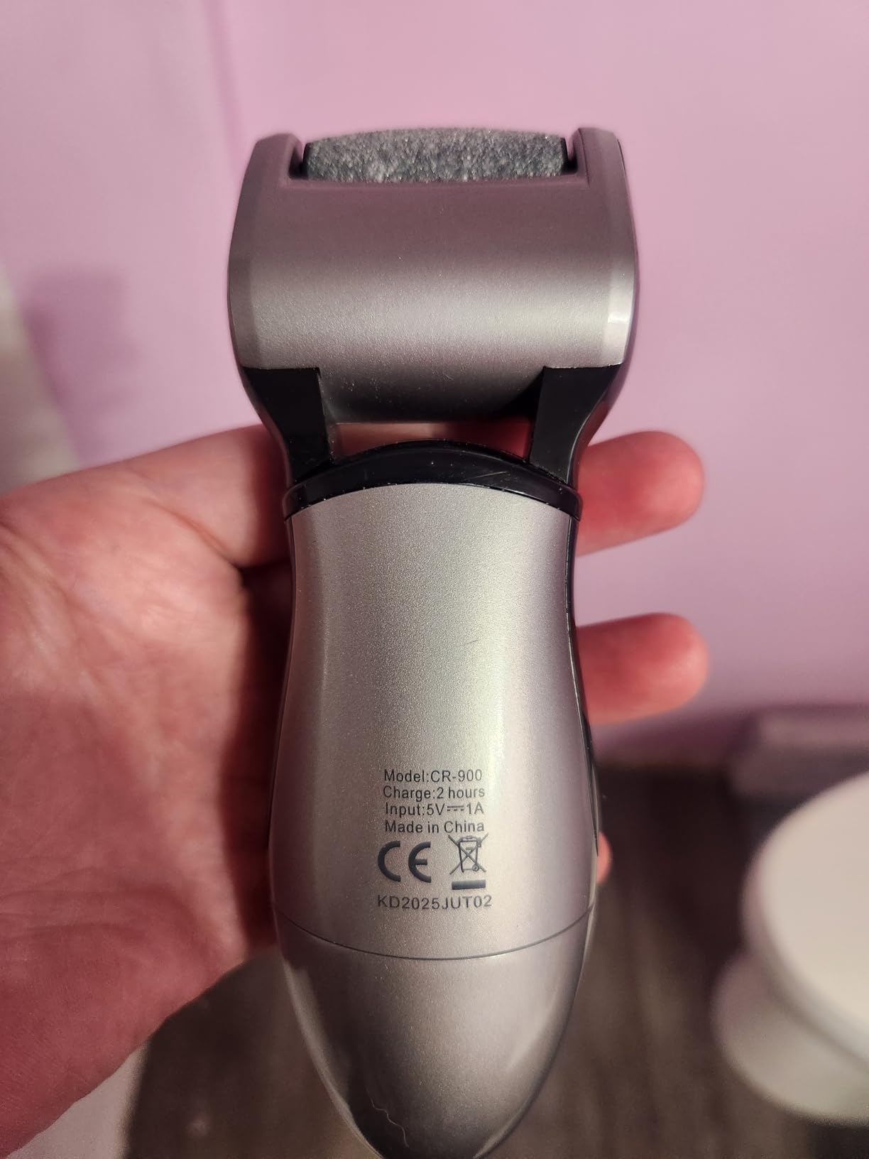 Own Harmony Electric Callus Remover - Rechargeable Foot File Pedicure Tool customer photo 2