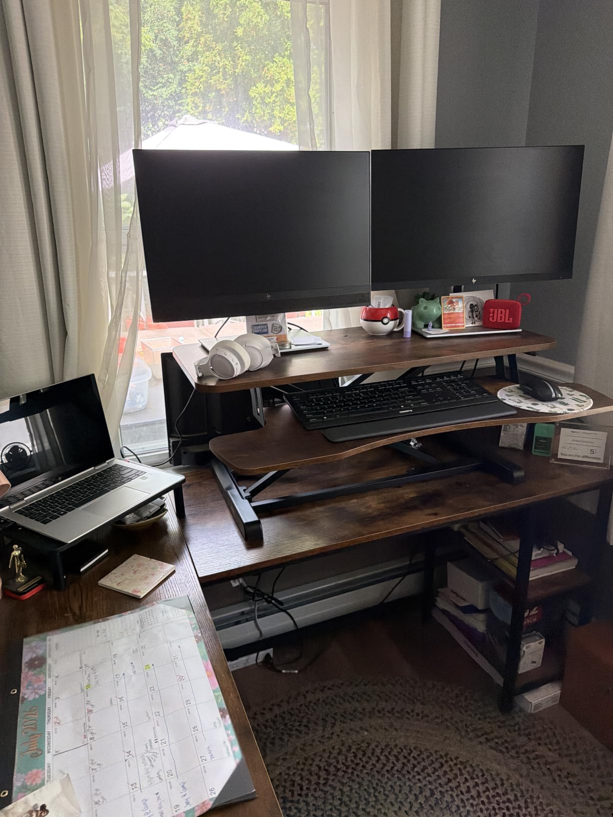 VIVO Black 32 in Standing Desk Converter, DESK-V000K customer photo 1