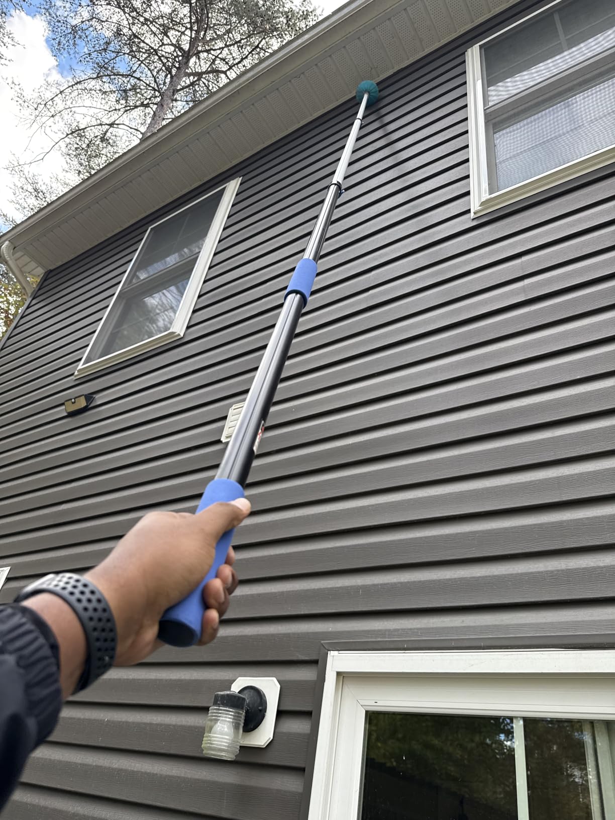 EVERSPROUT 5-to-12 Foot Cobweb Duster & Pole Combo, Extendable to 20 Ft customer photo 1