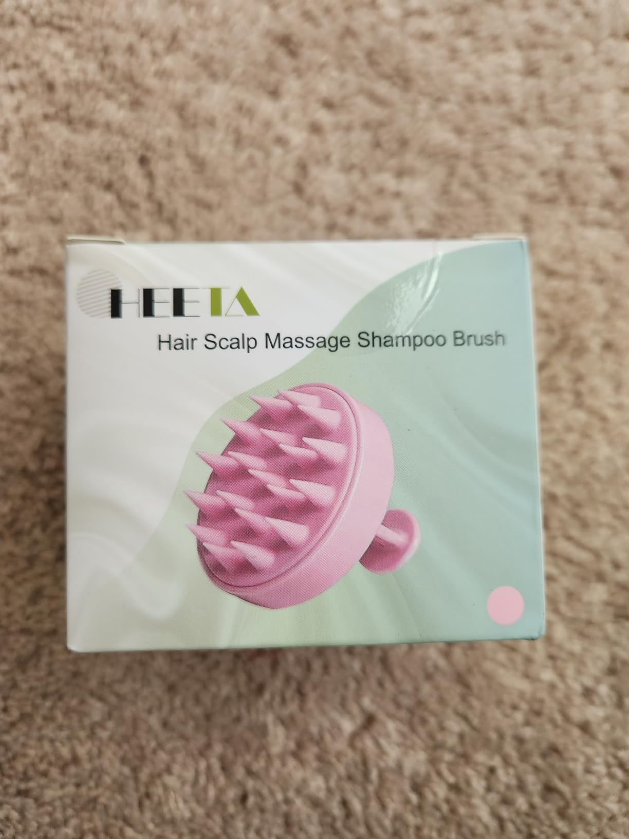 HEETA Scalp Massager Hair Growth Scrubber for Dandruff Removal Hair Care customer photo 2