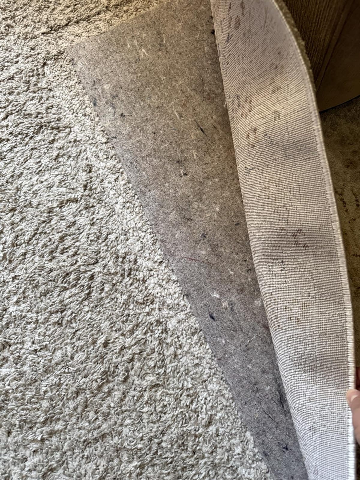 Mohawk Home Felt Rug Pad 4' x 6' - 1/4 Inch Thick Cushion for Area Rugs, Protective Underlay for Hardwood Floors, Comfort and Insulation – Felt Only Pad customer photo 2