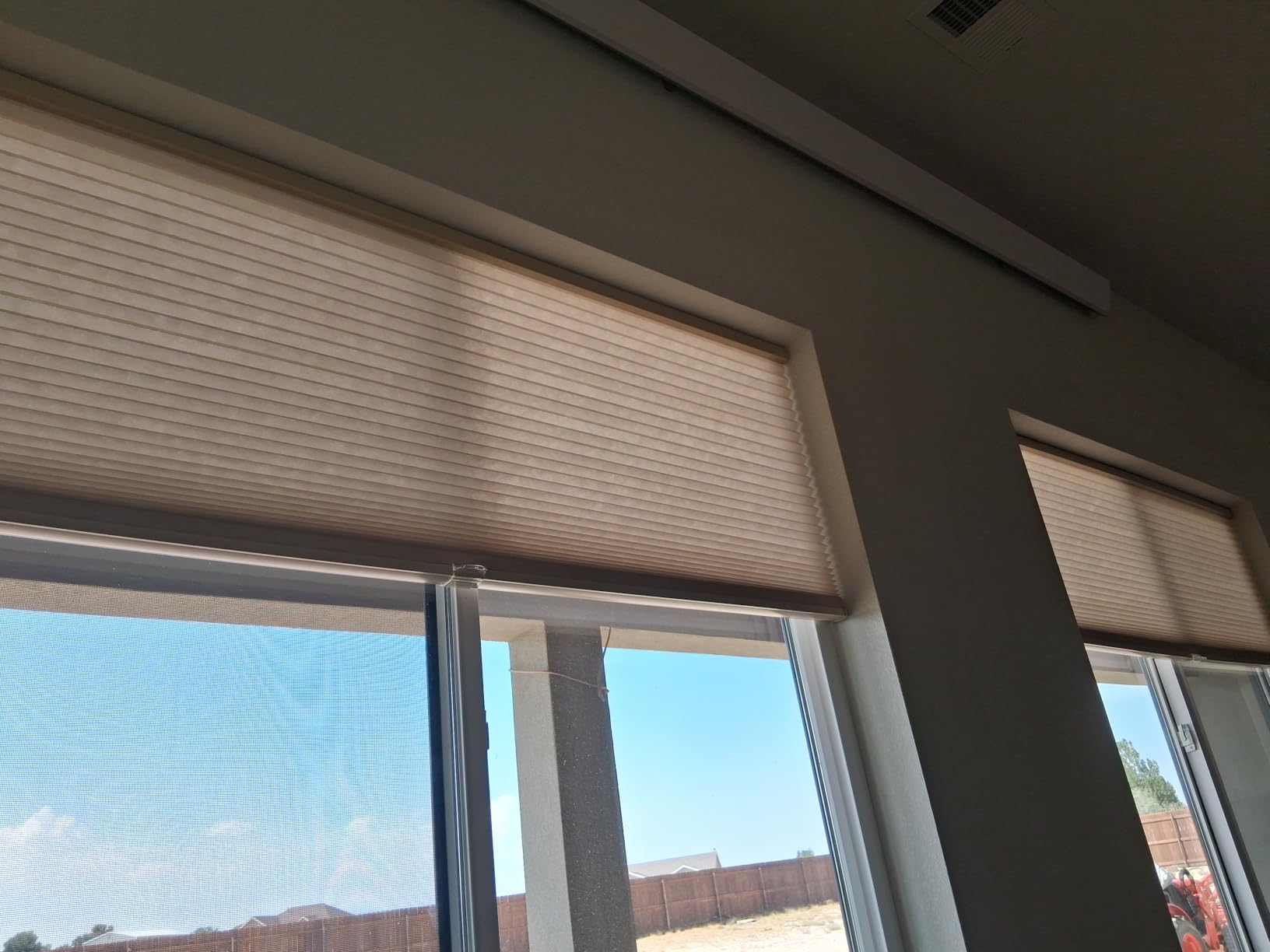 BlindsAvenue Cordless Cellular Shade, White, 30