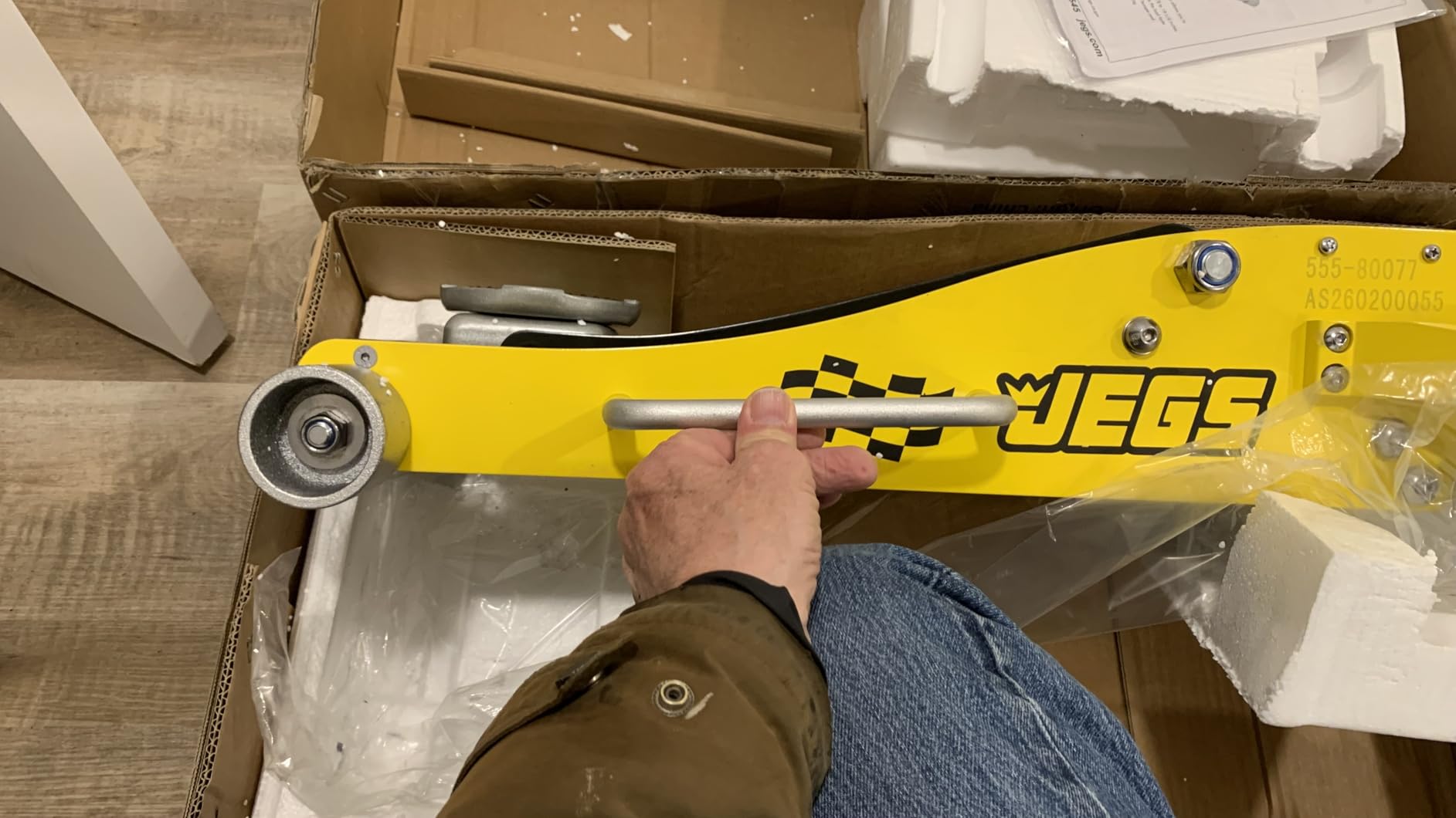 3-Ton Aluminum Floor Jack [6,000 lbs. Capacity] customer photo 2