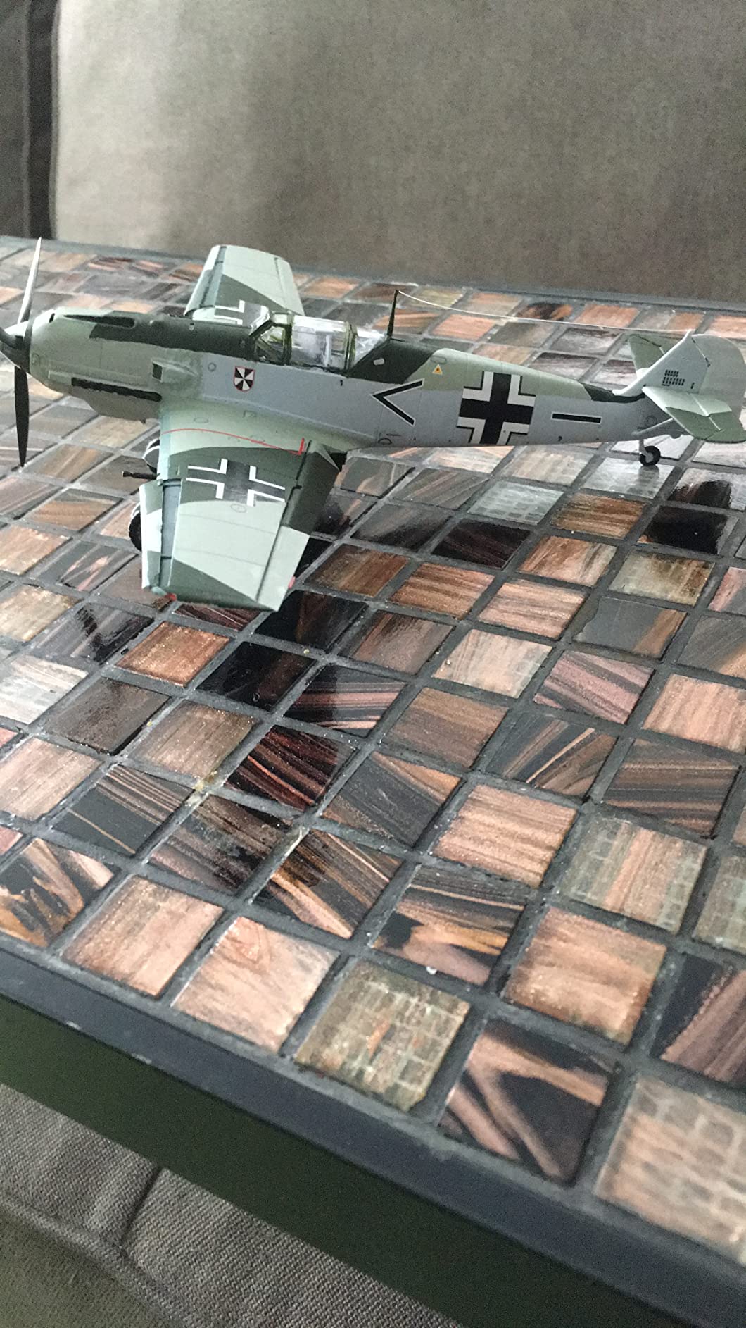 Airfix Model Airplane Kit - A05120B Messerschmitt Bf109E-4 / E-1 Military Aviation Plastic Model Kit, Multicolor - Scale 1:48 customer photo 2