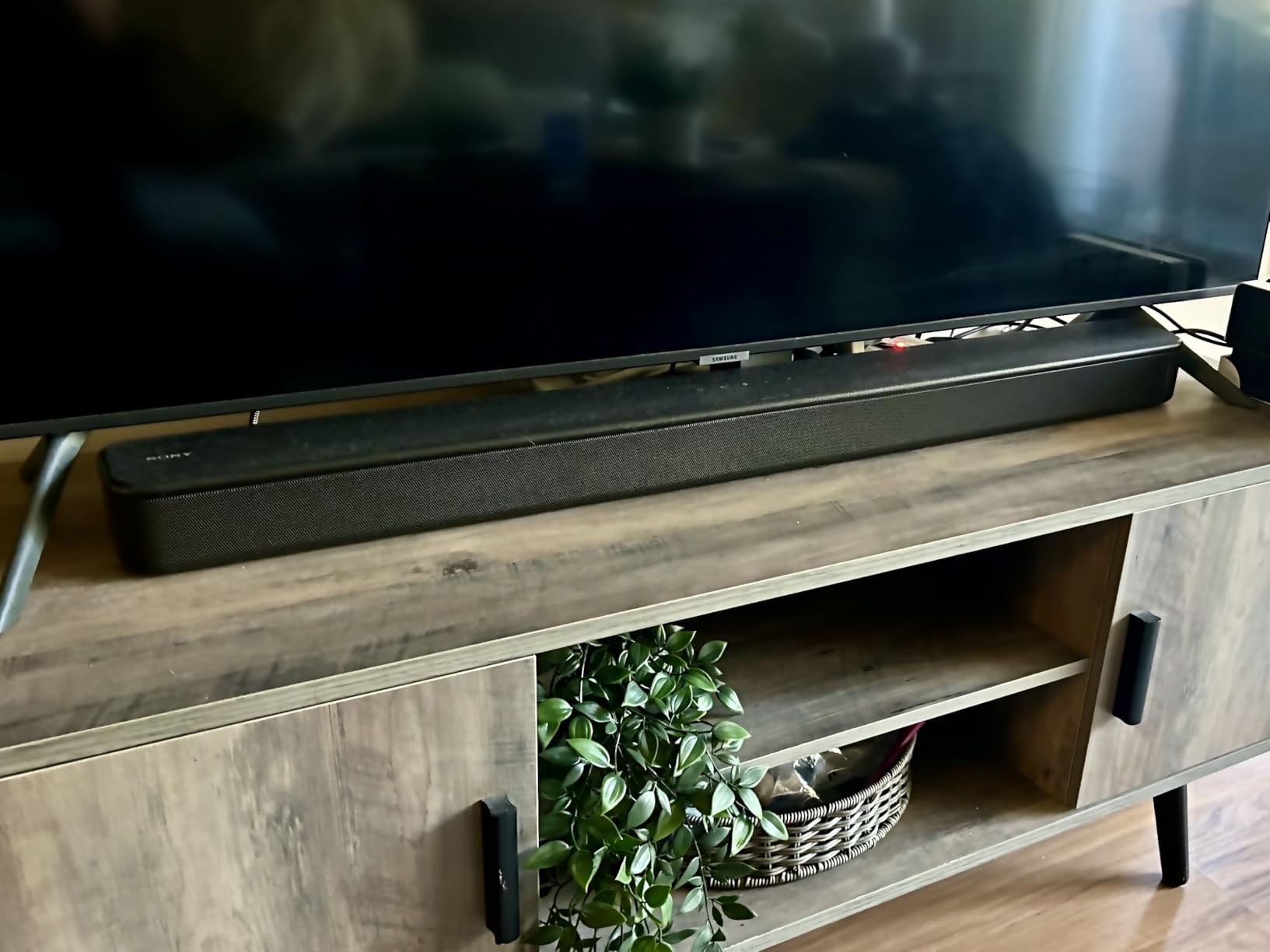 Sony S100F 2.0ch Compact and Slim Soundbar for TV with Bluetooth HTS100F customer photo 2
