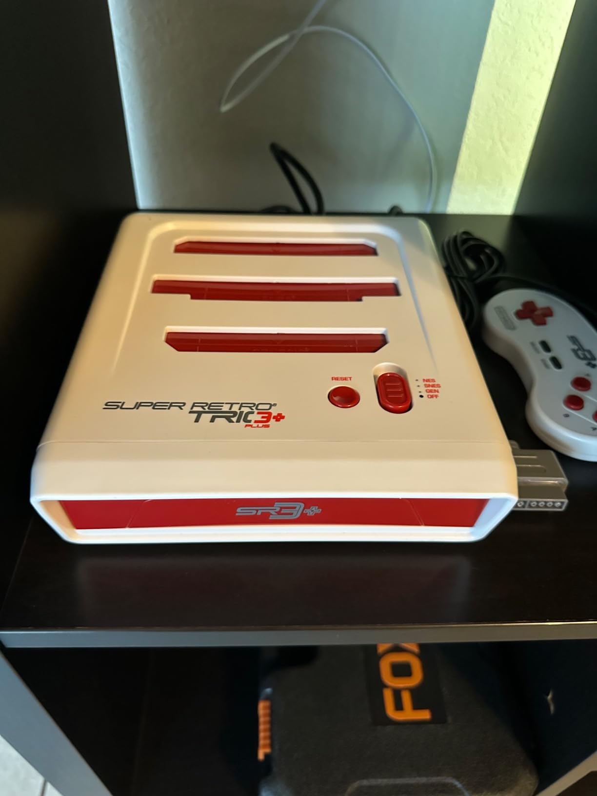 Retro-Bit Super Retro Trio HD Plus 720P 3-in-1 Console System - Red/White customer photo 2